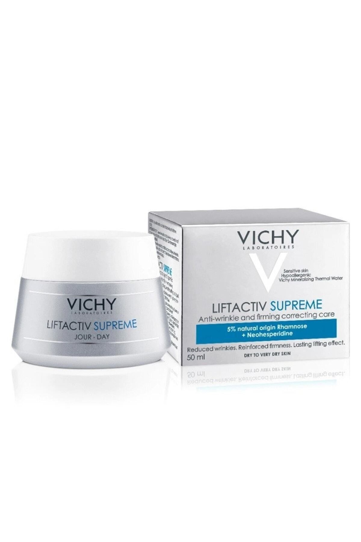 Vichy کرم صورت بالایی حیاتی برای پوست خشک 50 میلی لیتر با عمر 35+