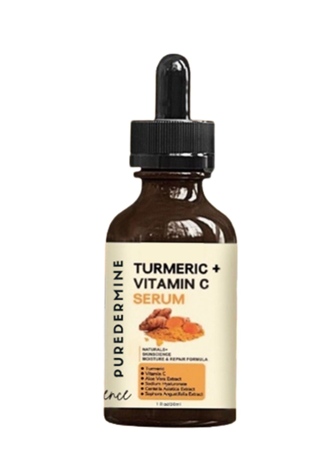Puredermine-Strong Whitening Turmeric Serum Dark Spot & Acne & Melasma & Dark Joint & Finger Knee and Elbow 5