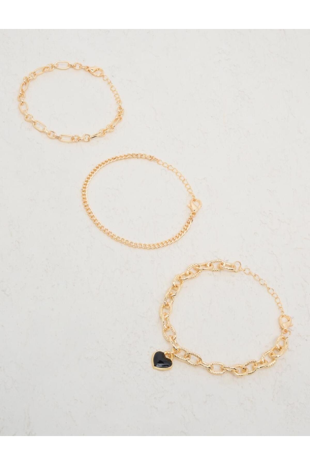 Heart shop chain bracelet
