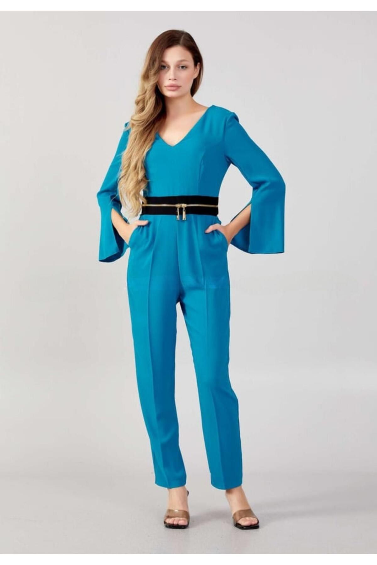 Jumpsuit turquoise cheap