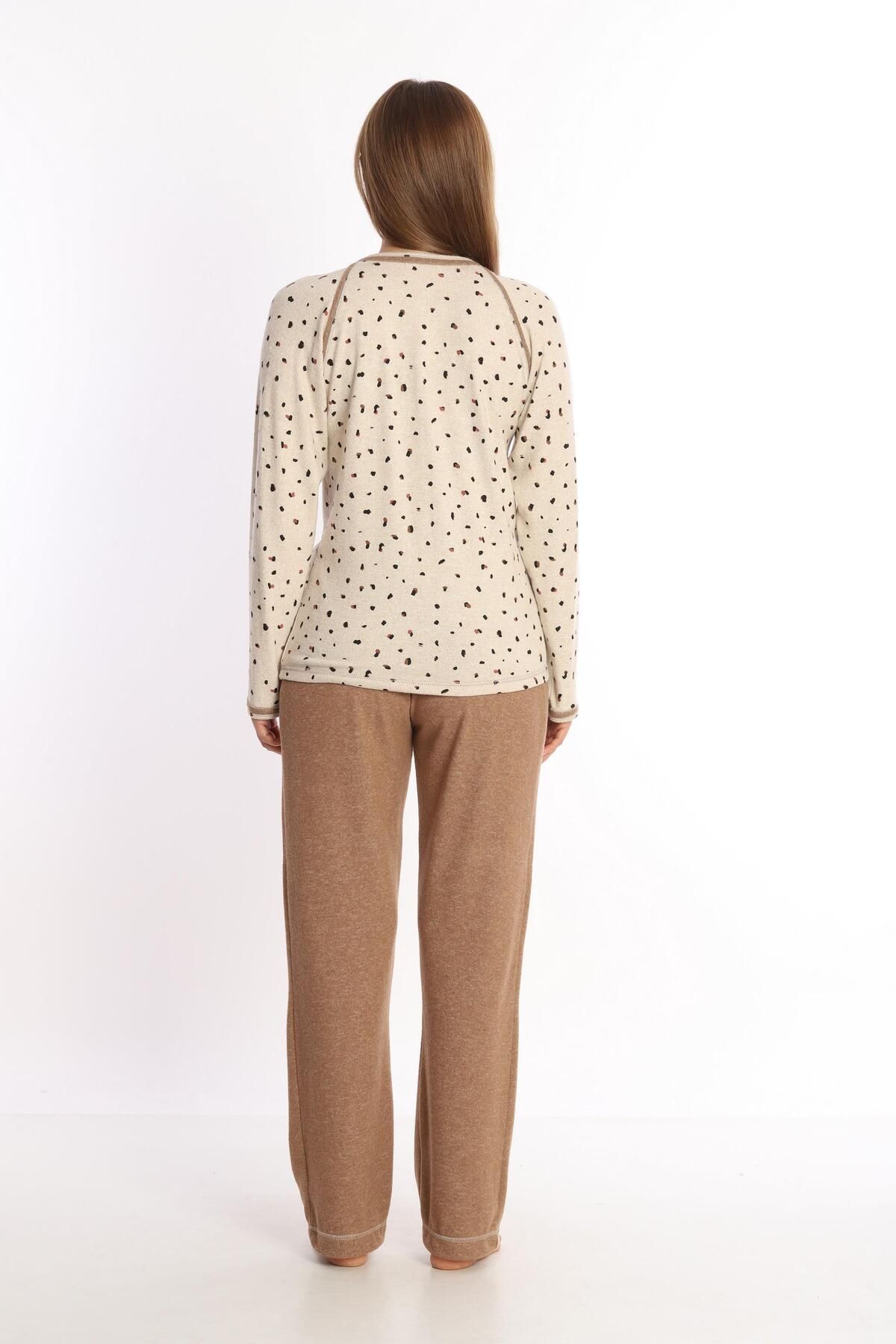 Etoile-Set de pijamale pentru femei din bumbac moale 2