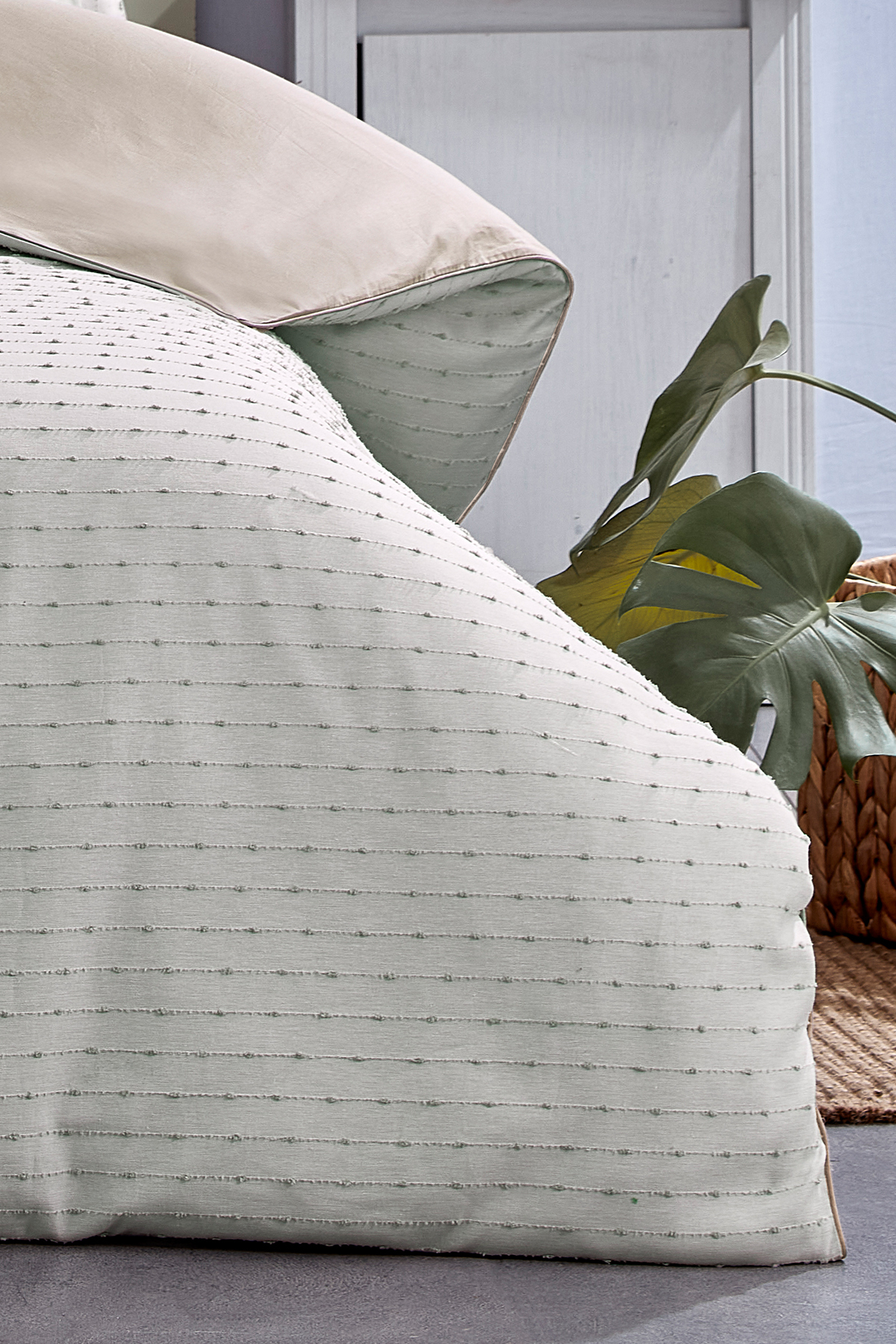 سرویس خواب  بژ Evlen Home Collection | Q-NEV-99898 اورجینال - تصویر 3