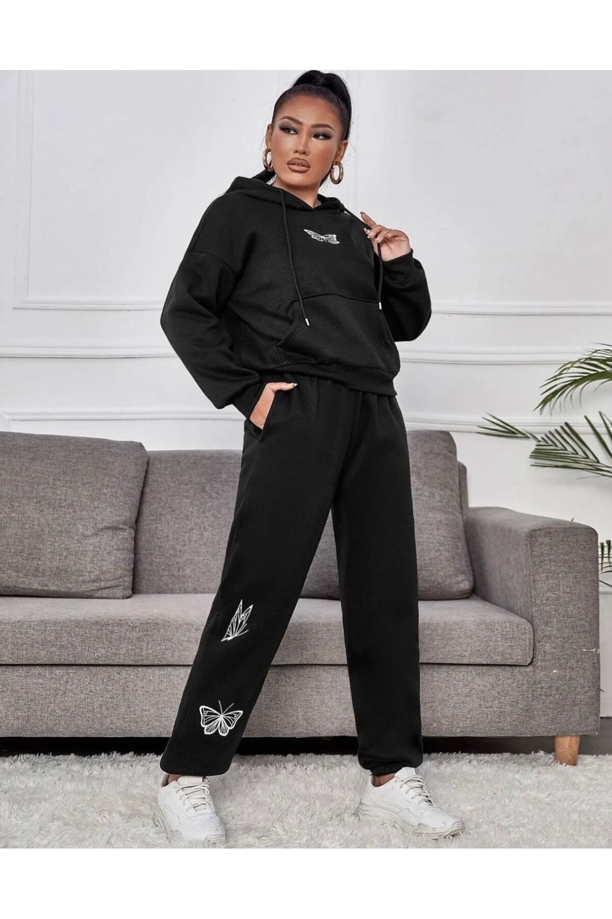 Womens Tracksuits, Black Joggers and Set