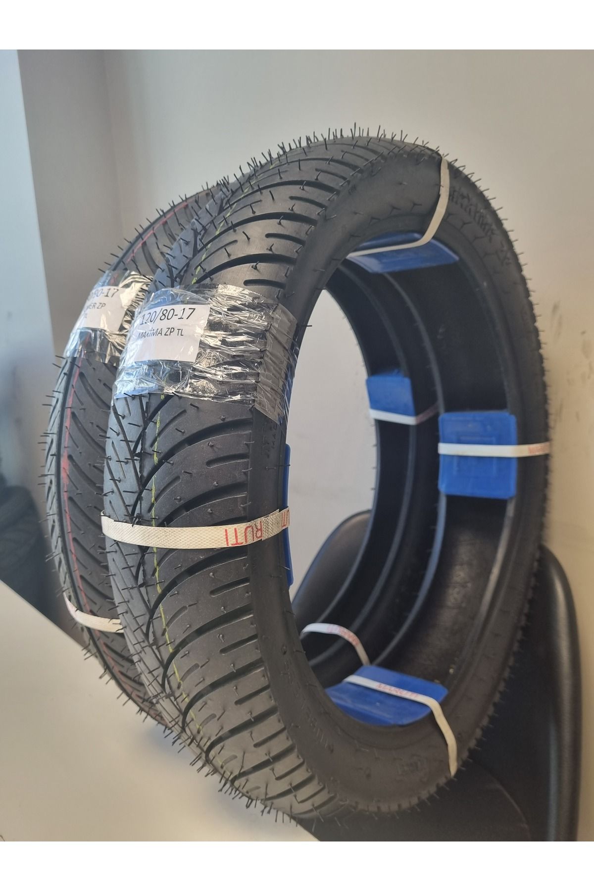 MARUTİ TYRES SET 90/90-17 ve 120/80-17/ MAXIMA ZP ön/arka lastik set MAXIMAZPSET1