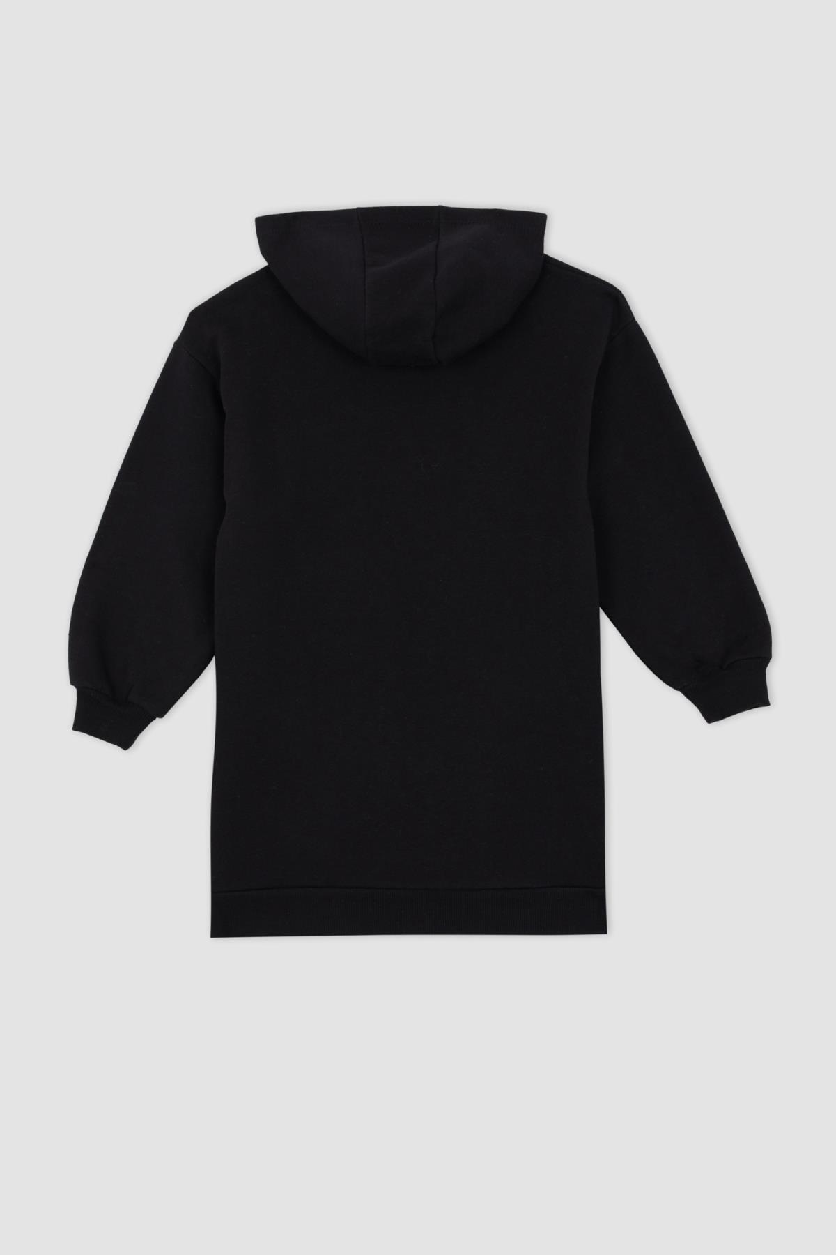 لباس مجلسی دخترانه مشکی دفکتوDefacto | V1204A621AU اورجینال - تصویر 4