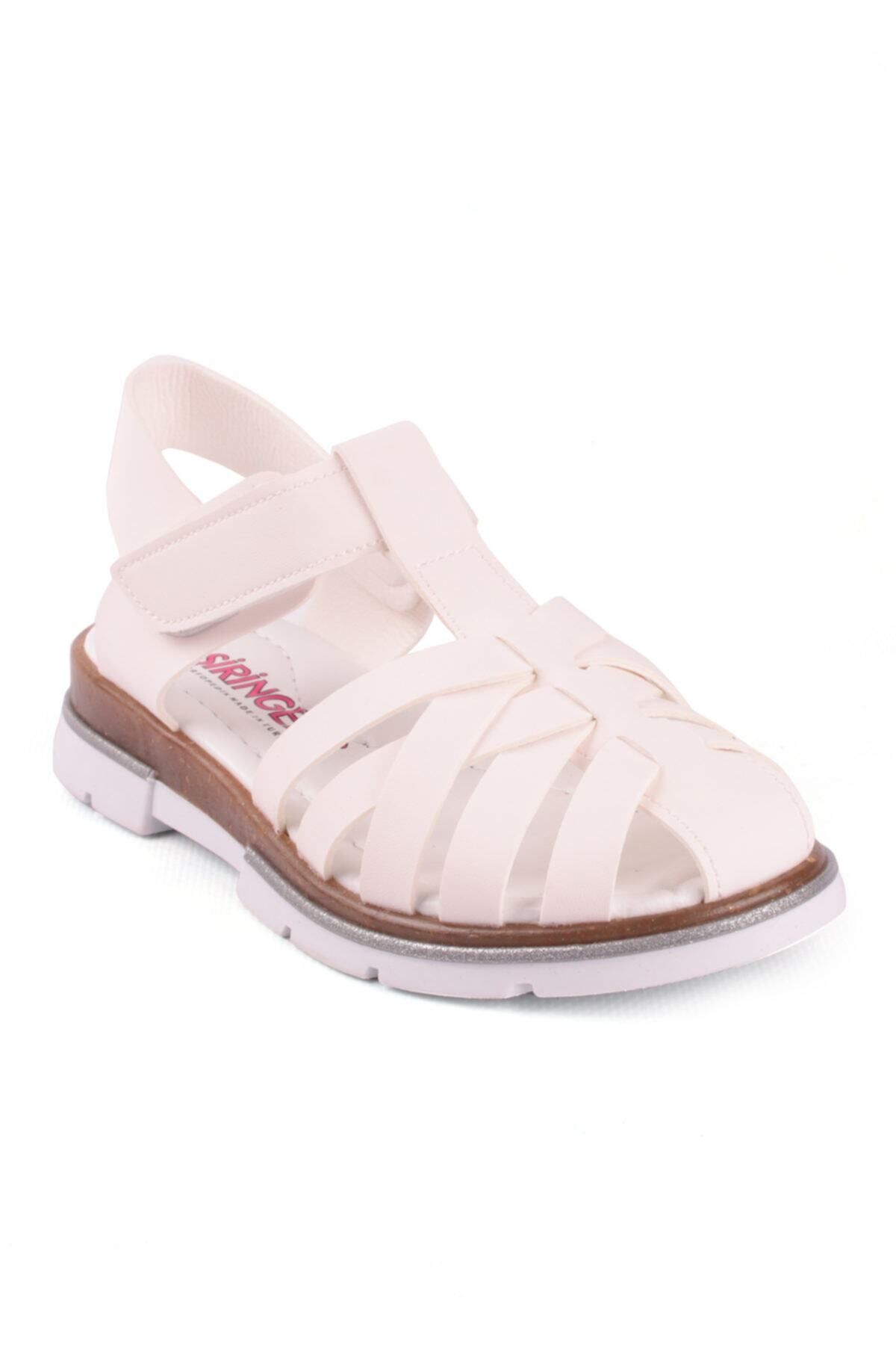 Şirin Bebe-Young Girl Orthopedic Sandals Closed Toe Braided 3