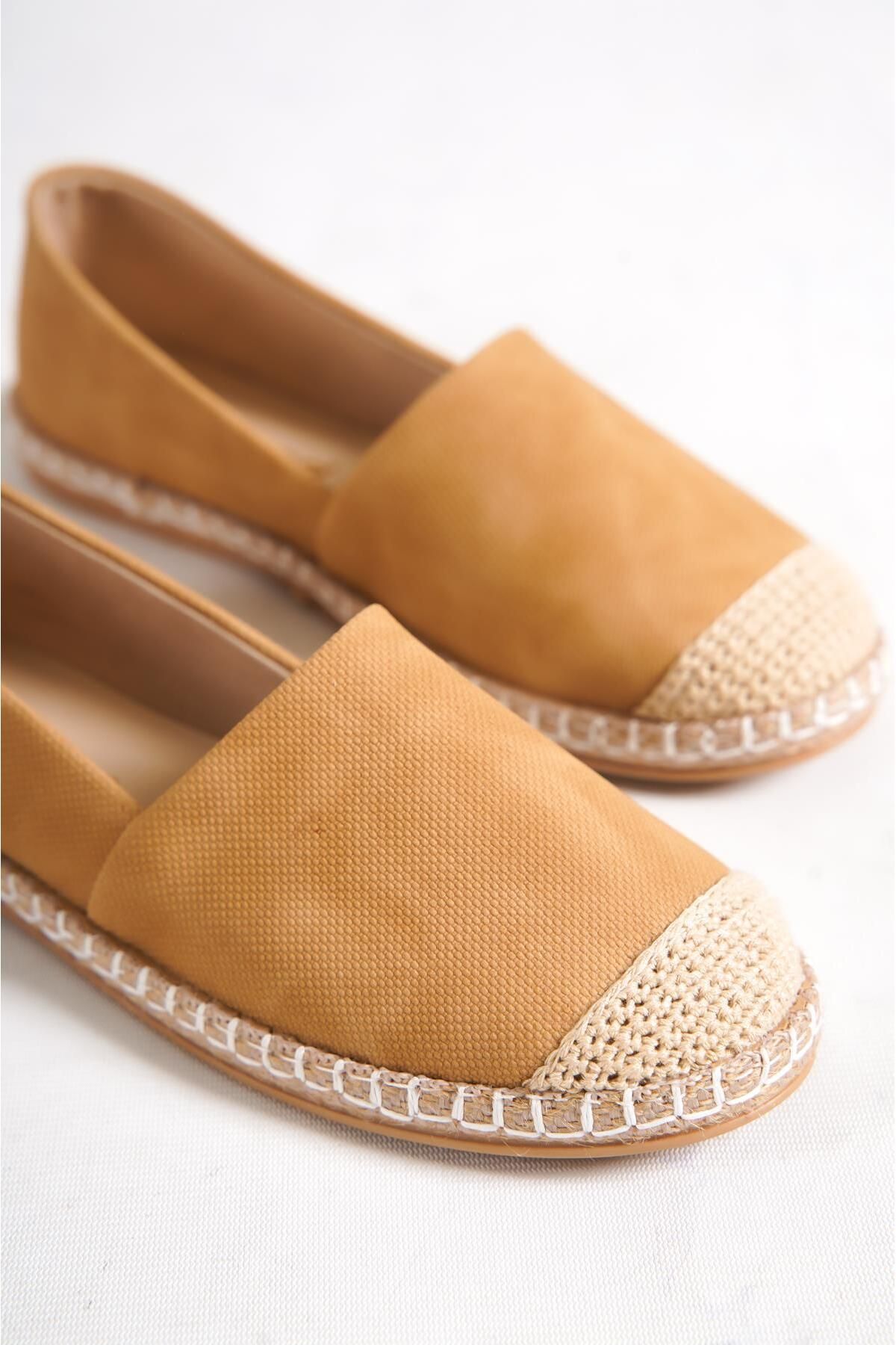Capone Outfitters-Capone Camel Damen-Espadrille 4