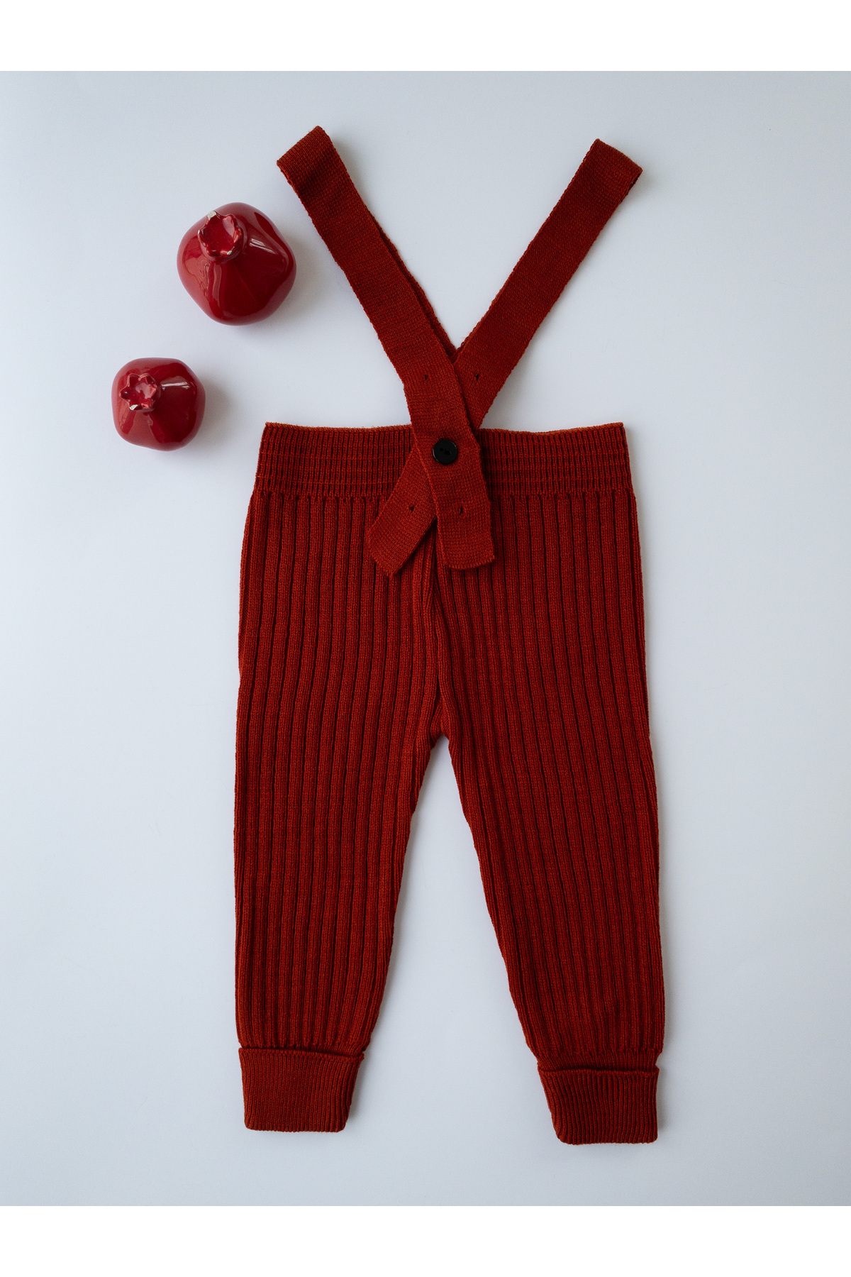 gogo bici Çapraz Askılı Boyu Ayarlanabilir Esnek Triko Salopet Tayt Tulum Bebek Çocuk fotoğrafı 6 (önizleme)