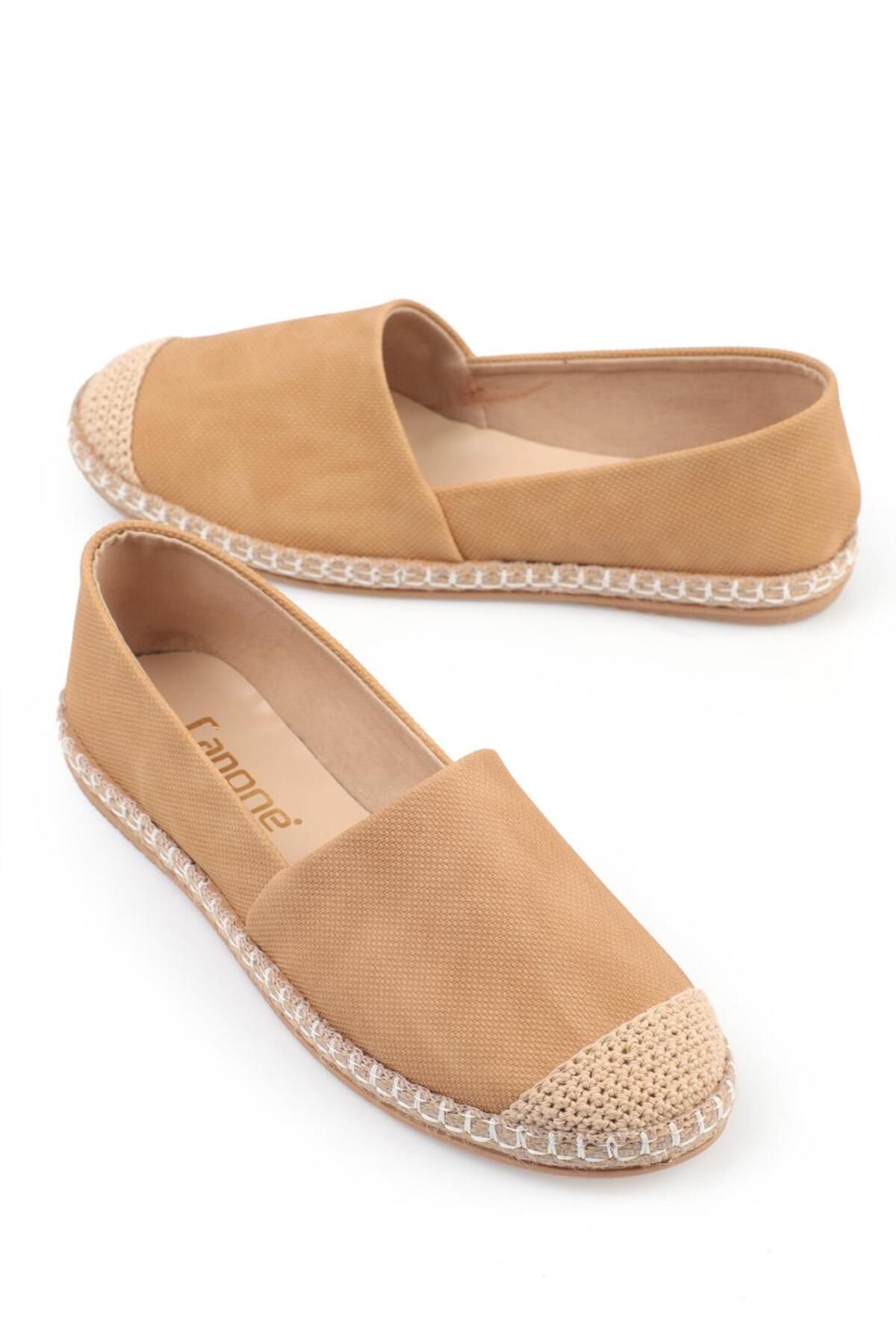 Capone Outfitters-Capone Camel Damen-Espadrille 6