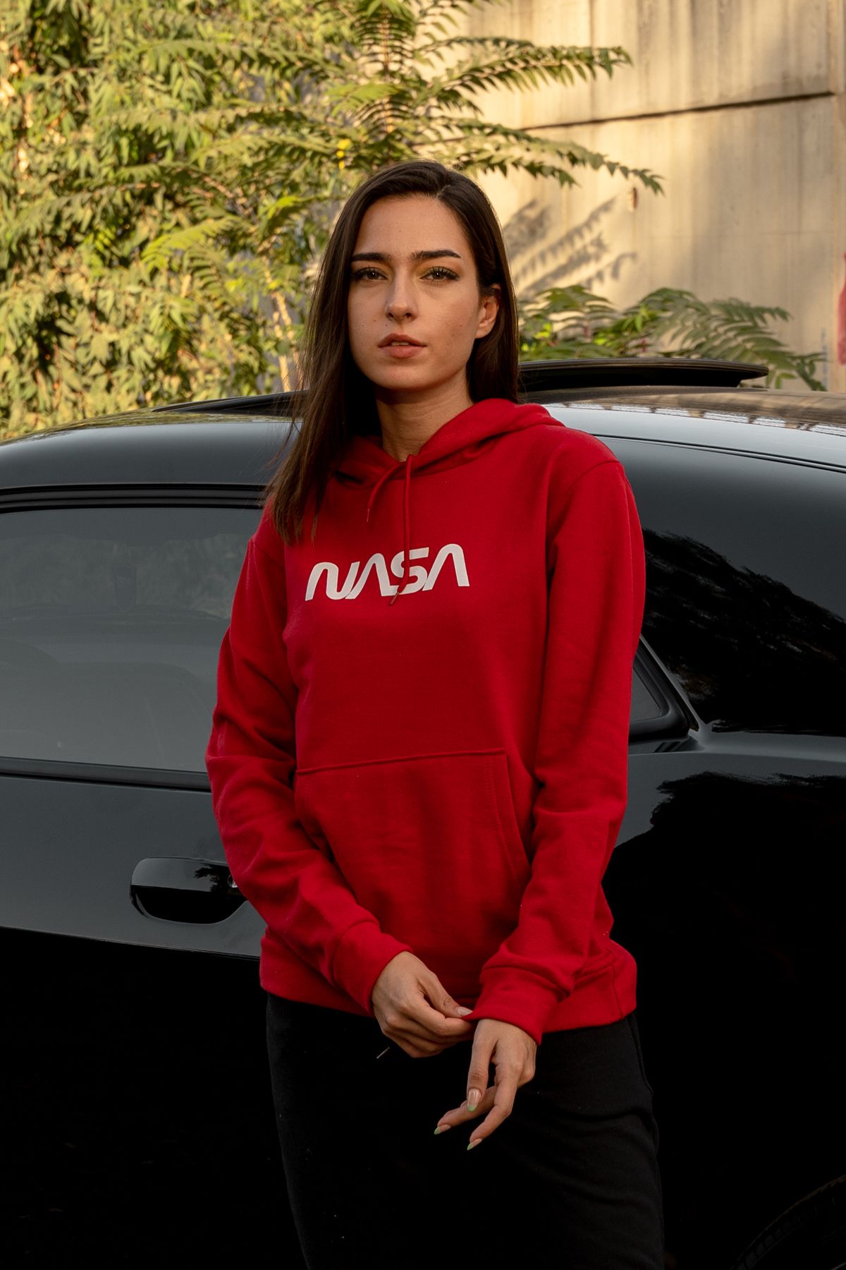 Nasa red shop sweatshirt