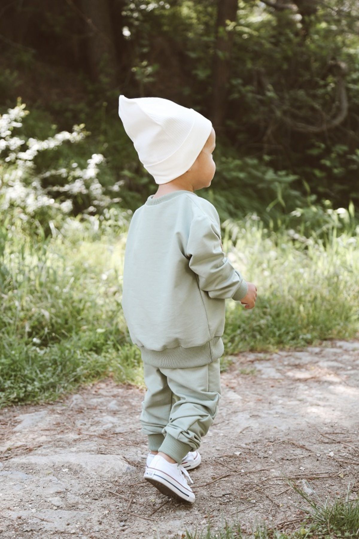 Toddler green tracksuit store
