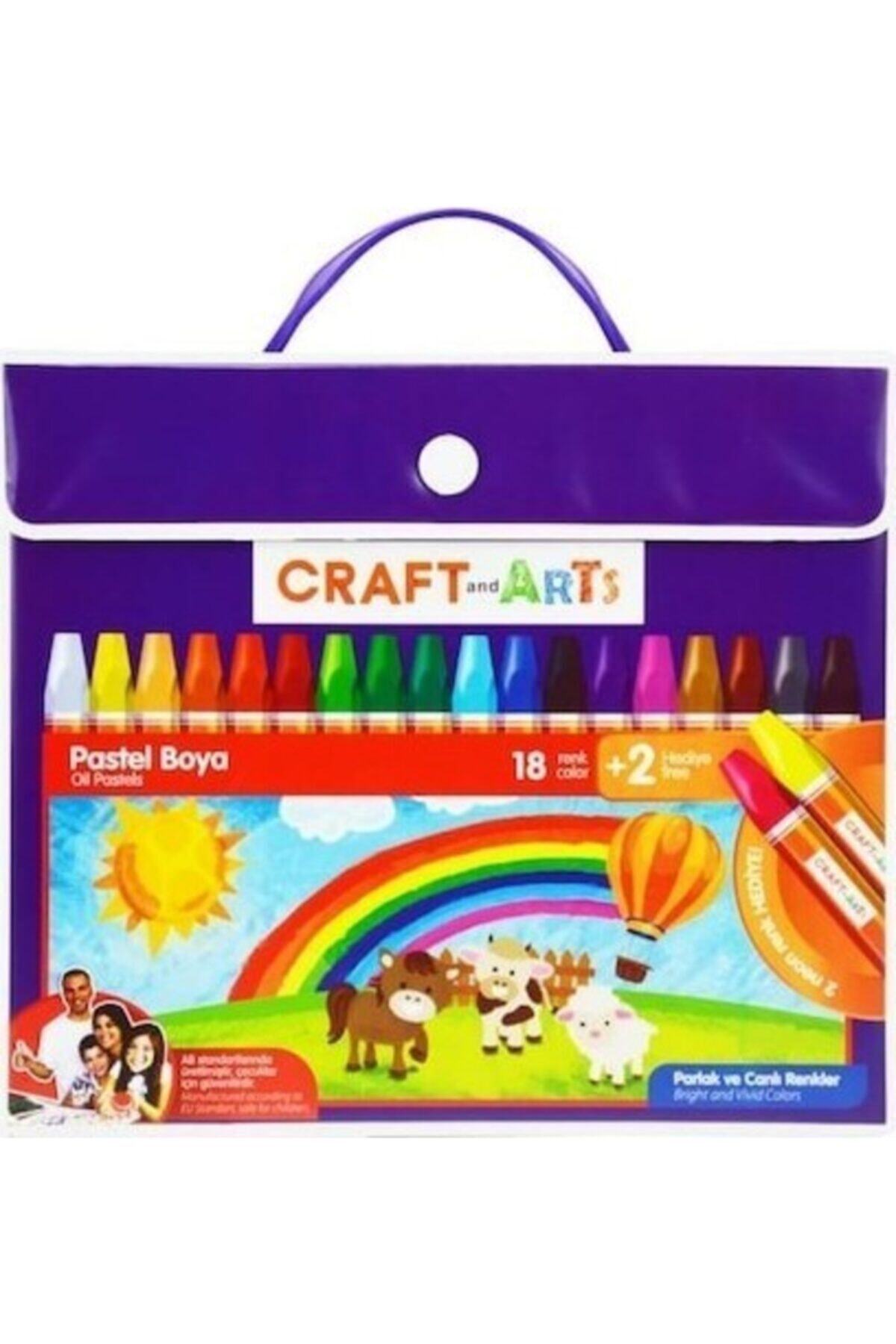 Craft And Arts Pastel Boya Çantalı 18+2 Renk