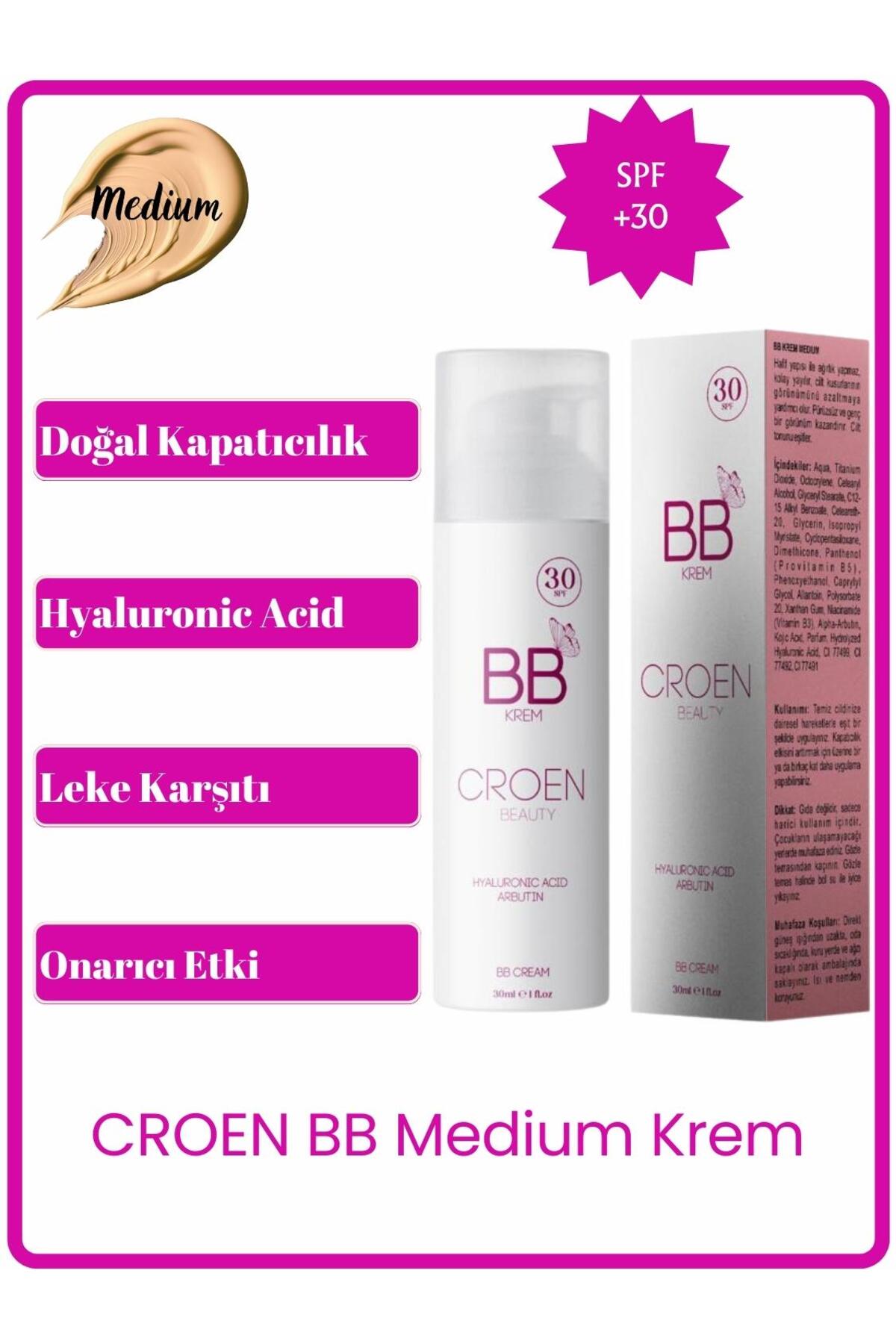 Croen Beauty BB Cream - Medium Edition SPF +30 30 ml