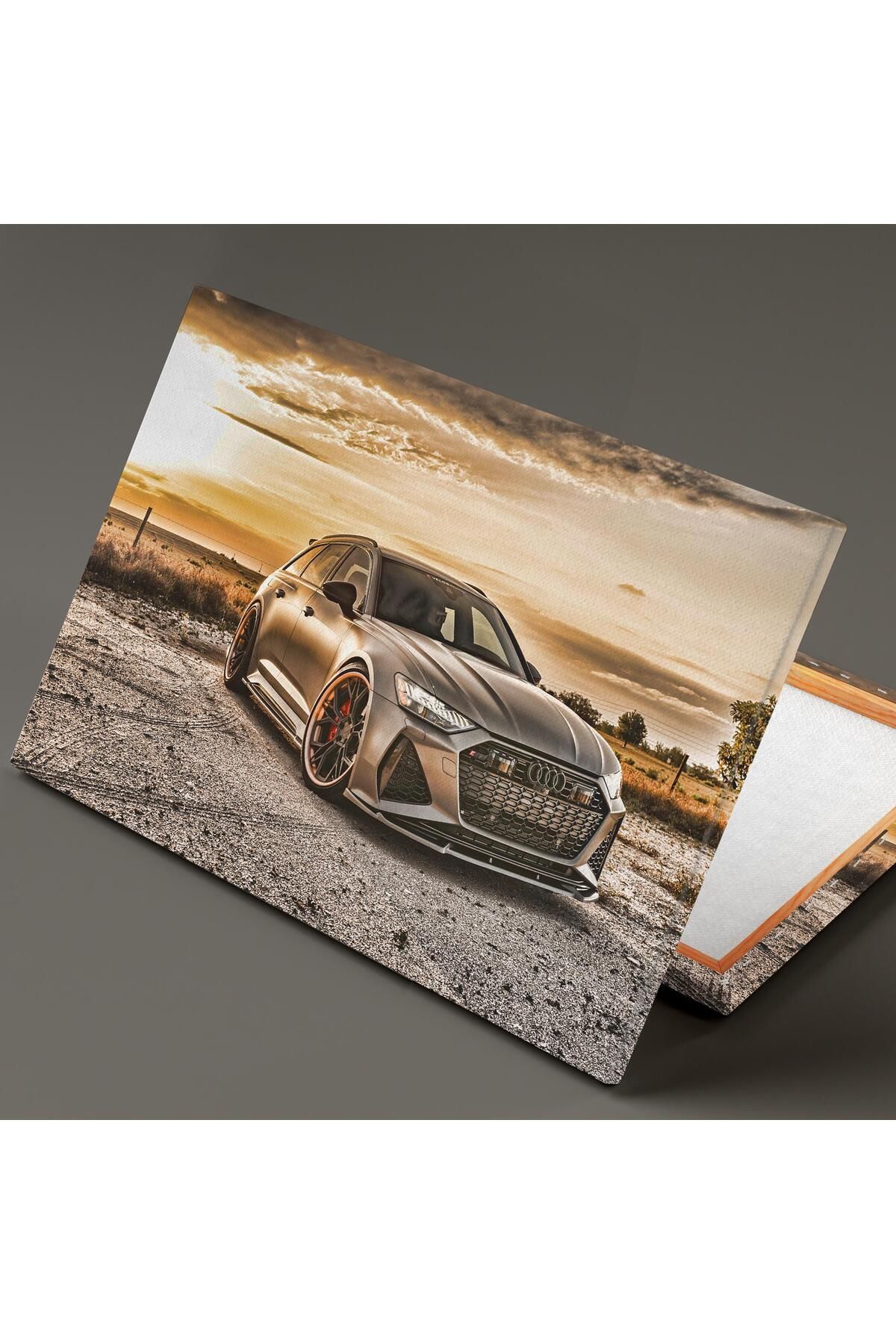 Deko Genç Doğa Manzaralı Son Model Audi Araba Temalı Kanvas Tablo Fiyatı,  Yorumları - Trendyol