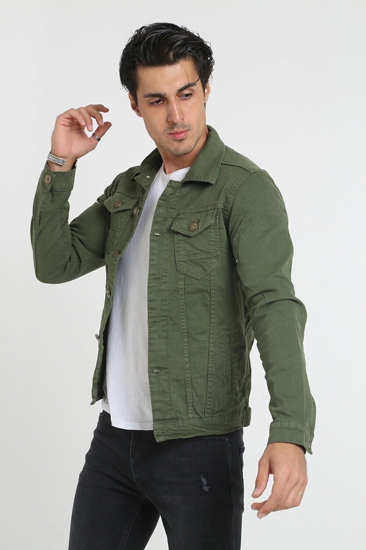 comstar Men s A Quality Slim Fit Denim Jeans Jacket Trendyol