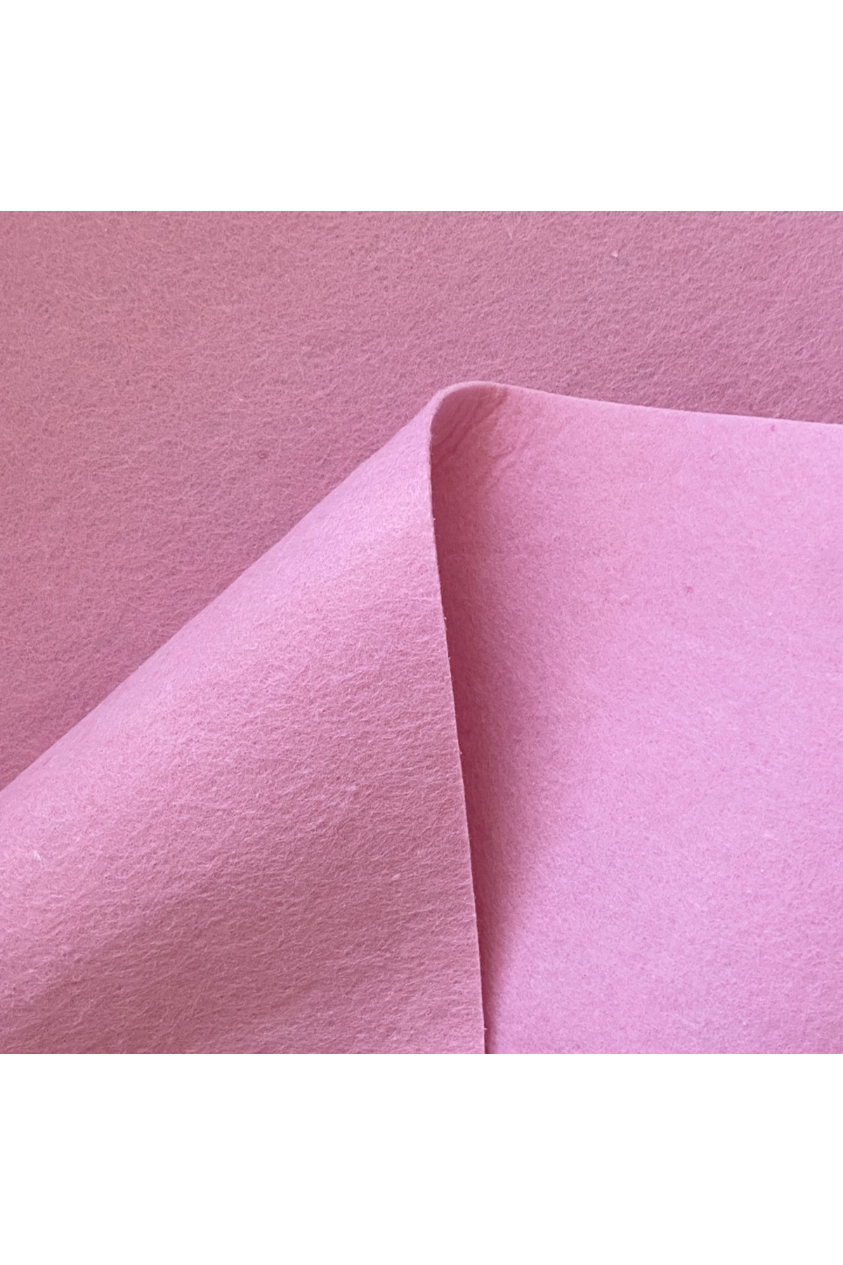 Felt Fabric Pink Color (100cm Width) 3mm Figure, Craft, Bag, Decor, Hobby Activities, Ornament, Party