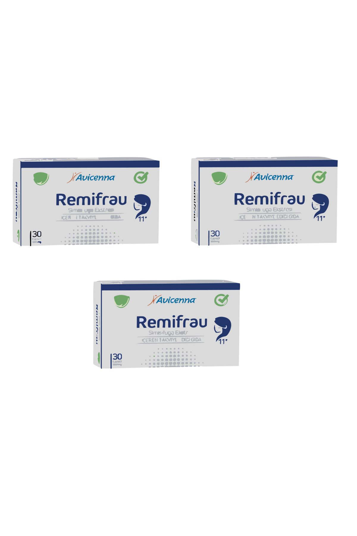 Avicenna-Remifrau Supplementing Gida with Simisifuga Extract - 30 Capsules 3