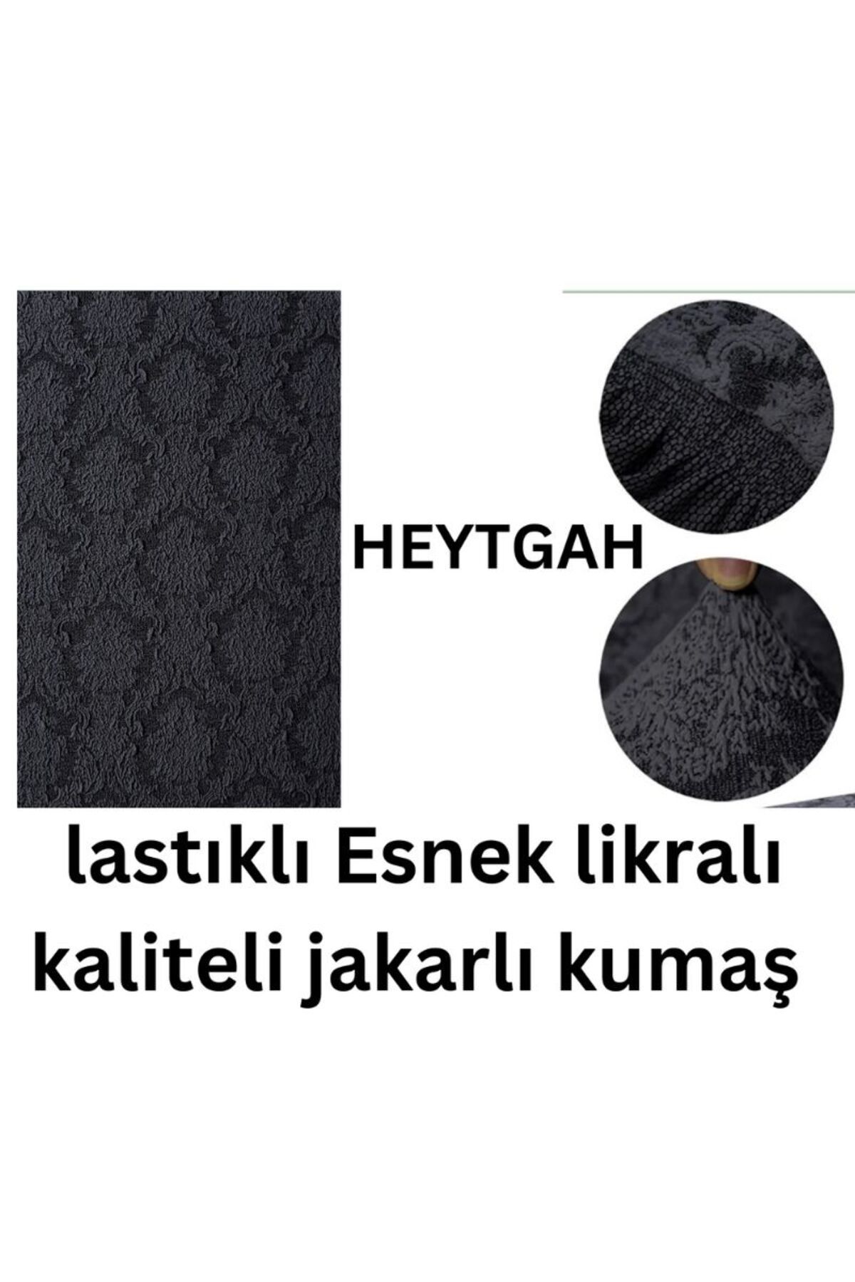 روکش مبل خاکستری پرونده گوشه ژاکارد اورجینال HEYTGAH