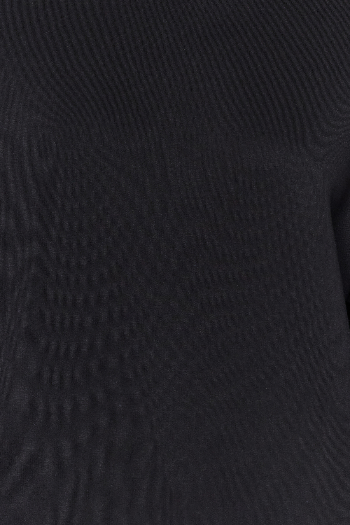 Trendyolmilla  Siyah Kalın İçi Polarlı Regular/Normal Kalıp Bisiklet Yaka Basic Örme Sweatshirt TWOAW24SW00101 - Görsel 5