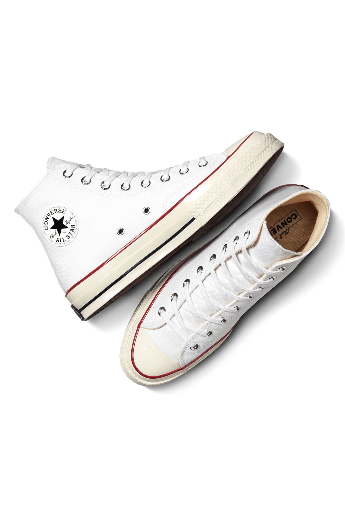 White hotsell converse flats
