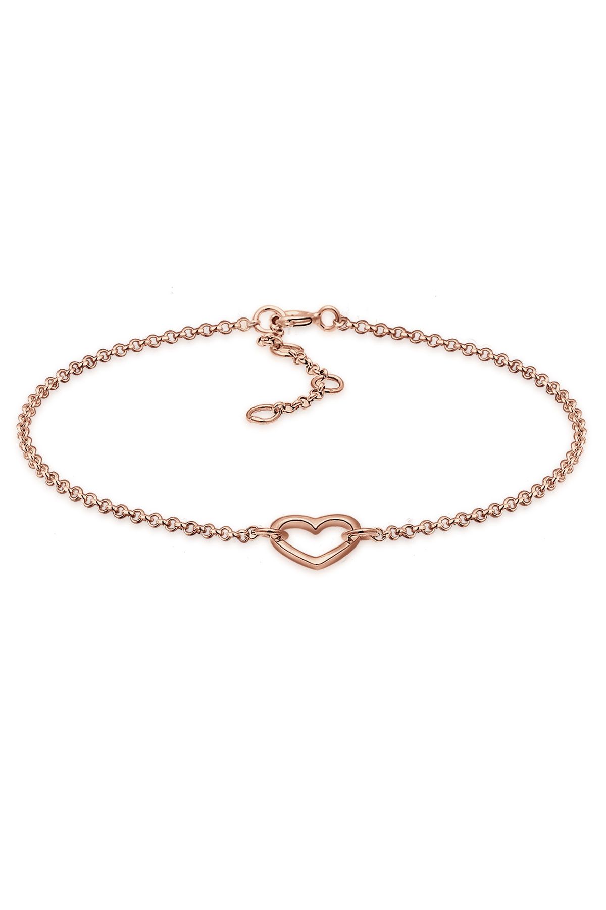 ELLI-Damenarmband – Herz-Symbol, Liebeswasserzeichen, 925er Sterlingsilber 1