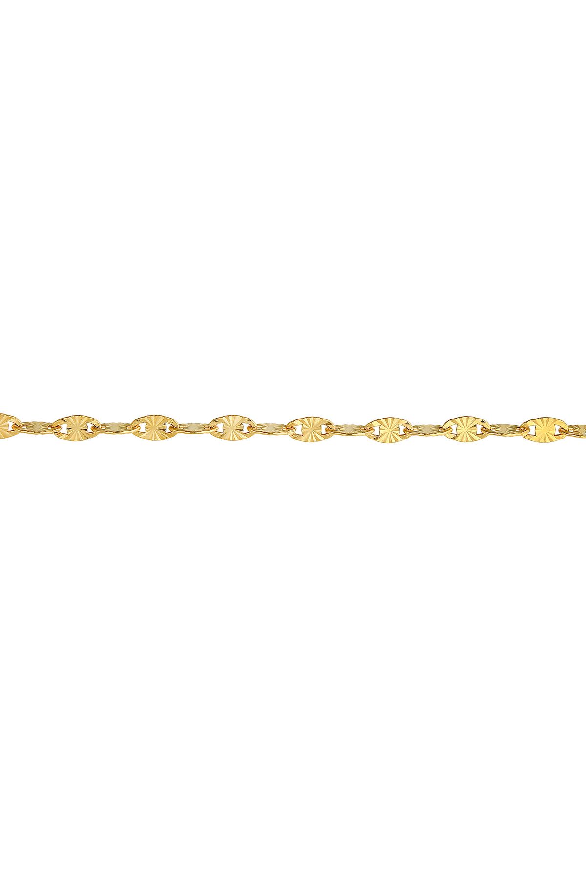 ELLI-Halskette Damen Choker Plättchen Design Stern Look Trend aus 925 Sterling Silber 2