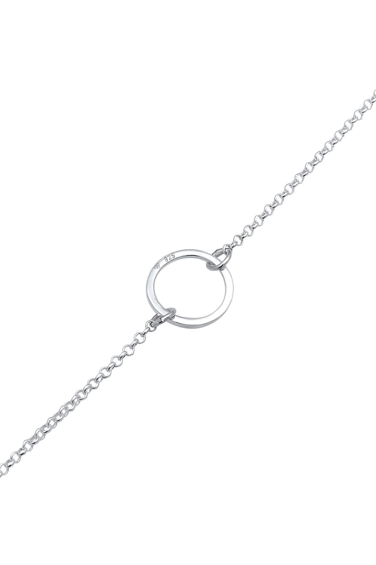 ELLI-Halskette Choker Kreis Trend Geo 925 Sterling Silber 4