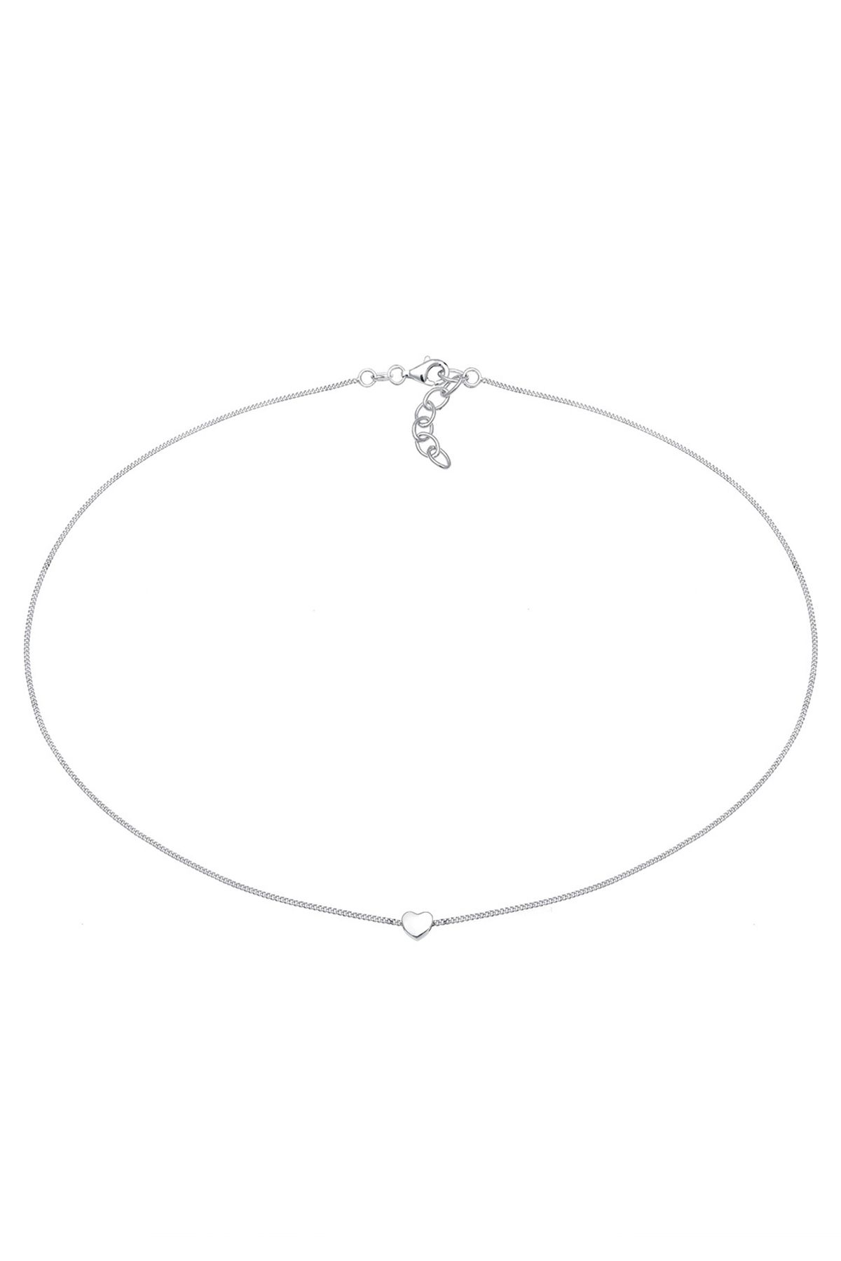 ELLI-Halskette Choker Herz Heart Liebe 925 Sterling Silber 3