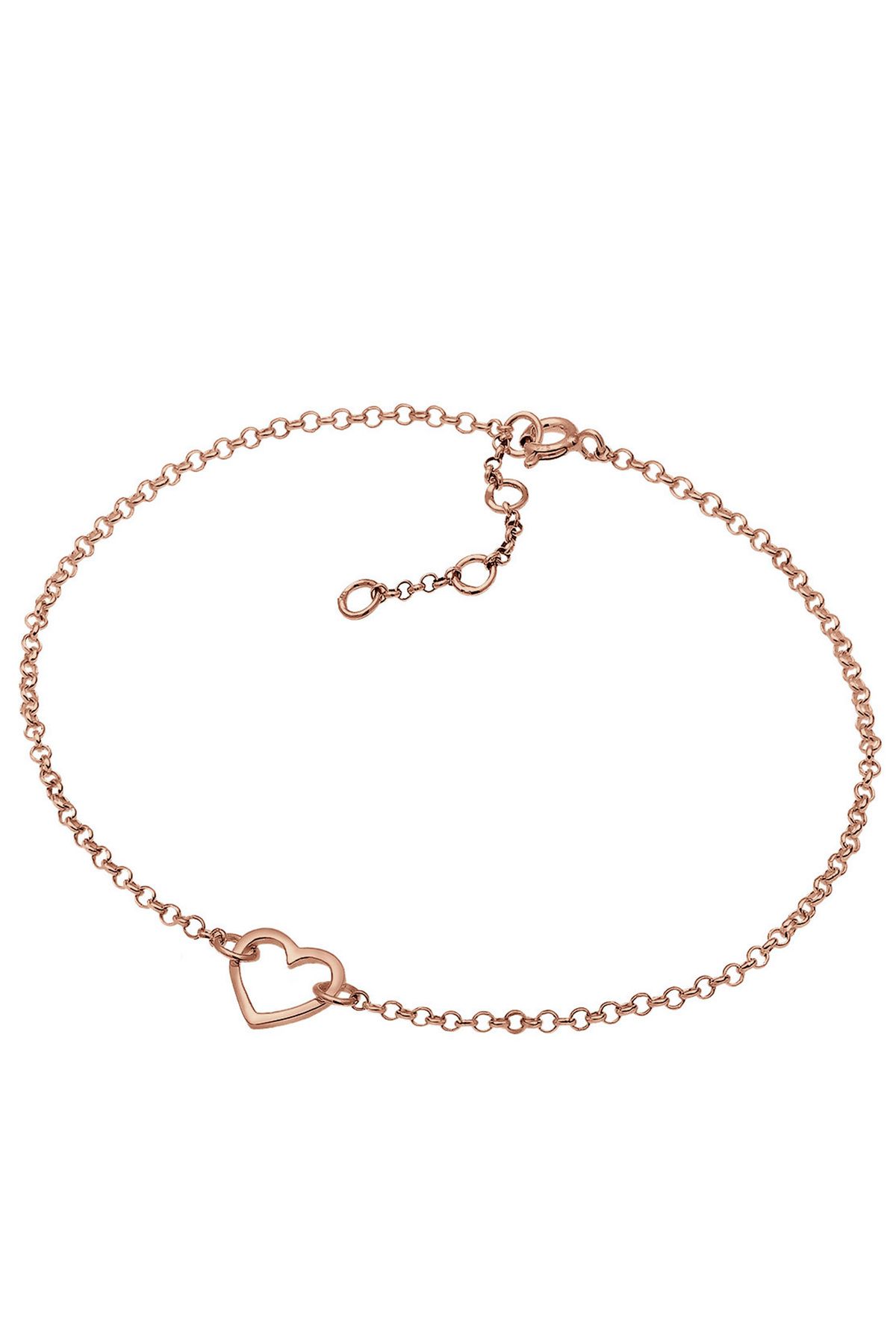 ELLI-Damenarmband – Herz-Symbol, Liebeswasserzeichen, 925er Sterlingsilber 2