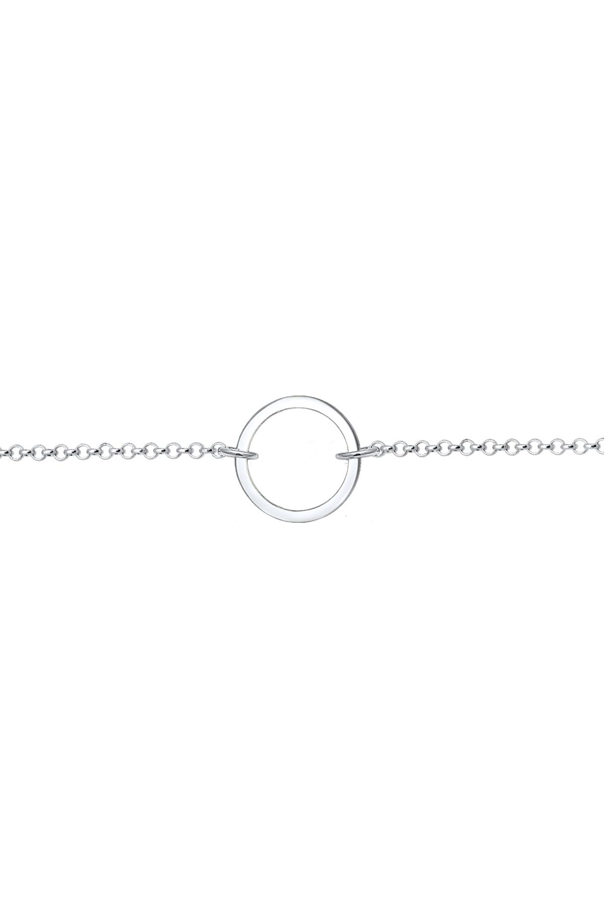 ELLI-Halskette Choker Kreis Trend Geo 925 Sterling Silber 2