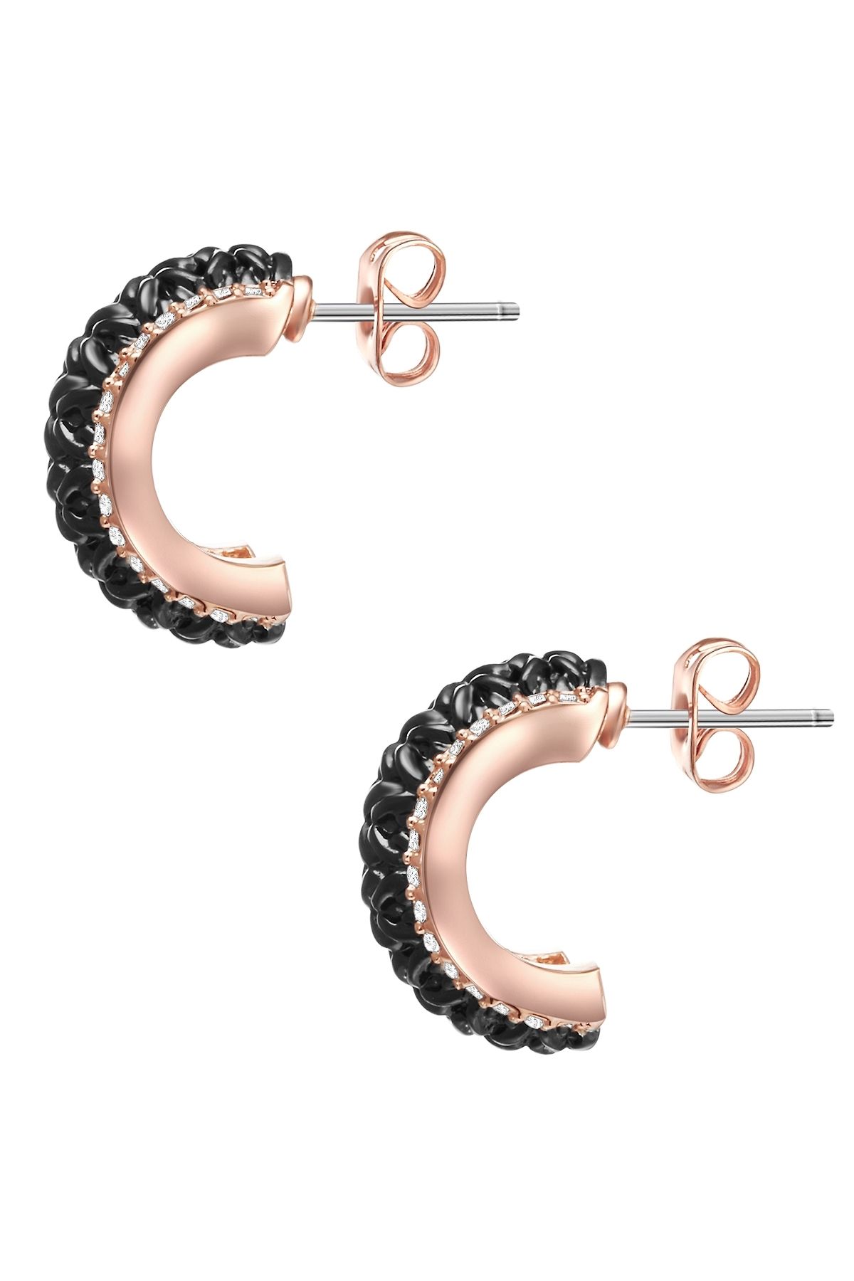 Lulu & Jane-Ohrstecker mit Kristallen von Swarovski® Ohrstecker roségold verziert mit Kristallen von Swarovski® 3