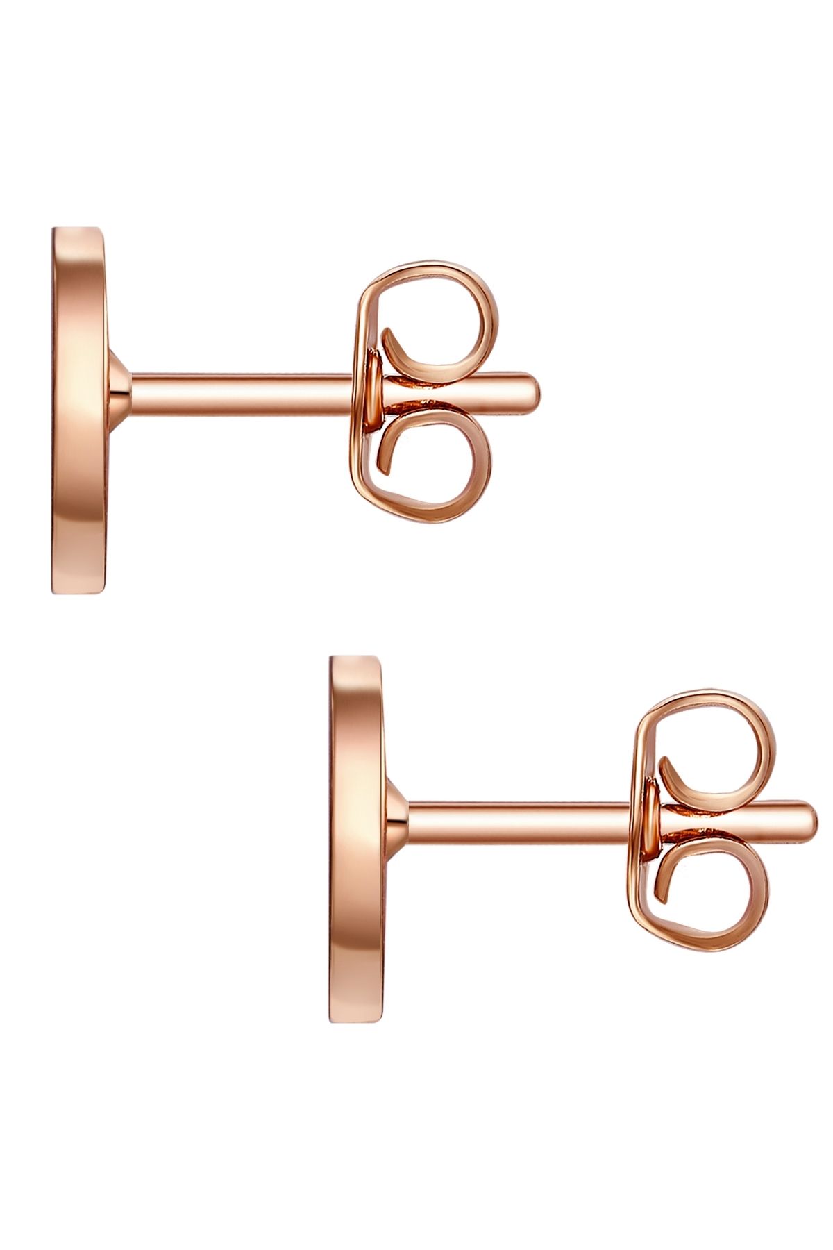 eastside-Edelstahlohrstecker Ohrstecker Edelstahl roségold 3