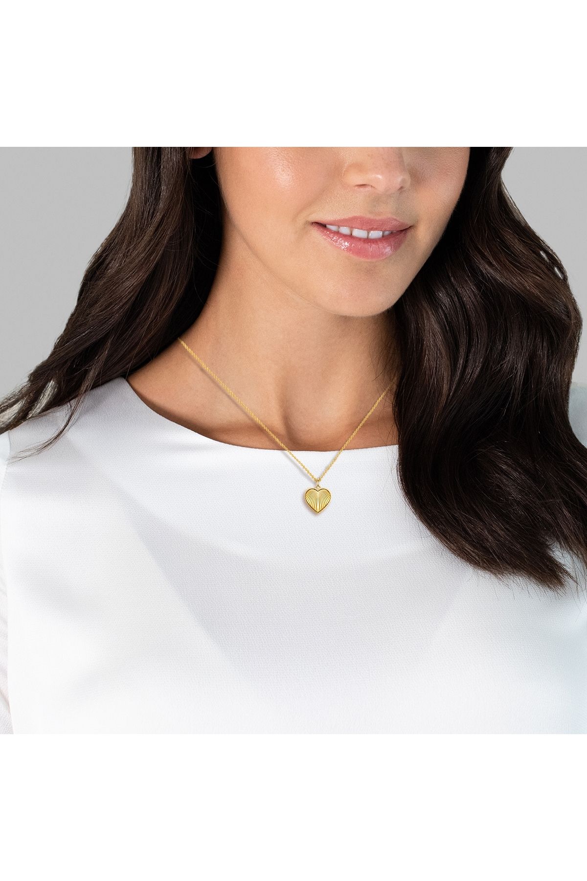 Glanzstücke München-Silberhalskette Kette ve Anhänger Sterling Silber gelbgold 2