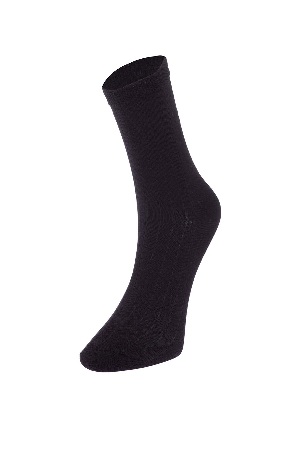 Trendyol Collection-5 db többszínű texturált hosszú zokni csomag - TMNAW24CO00011 6