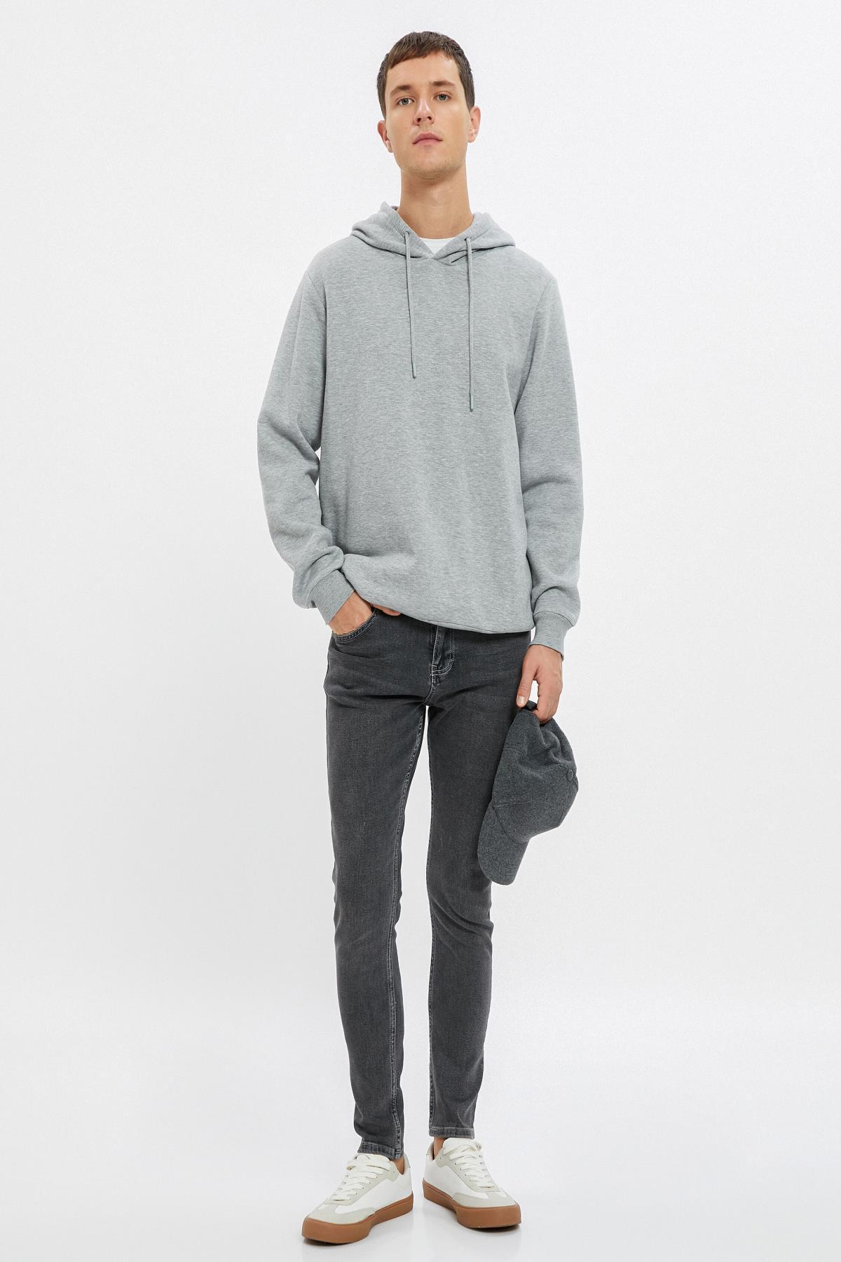 شلوار جین فوق لاغر با جیب های نخی - جاستین ژان