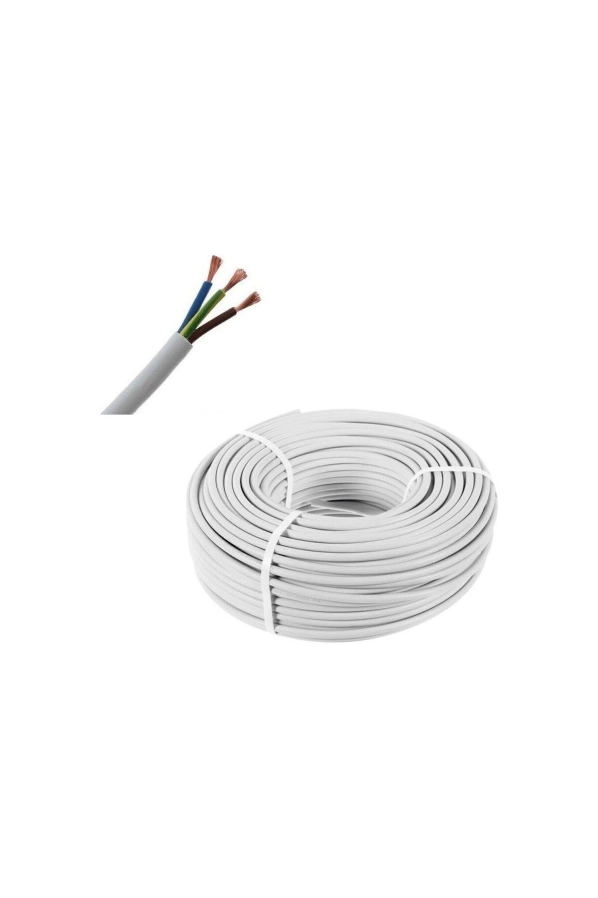 Kars Kablo 3x2,5ttr 50 Metre TAM KESİT CCA