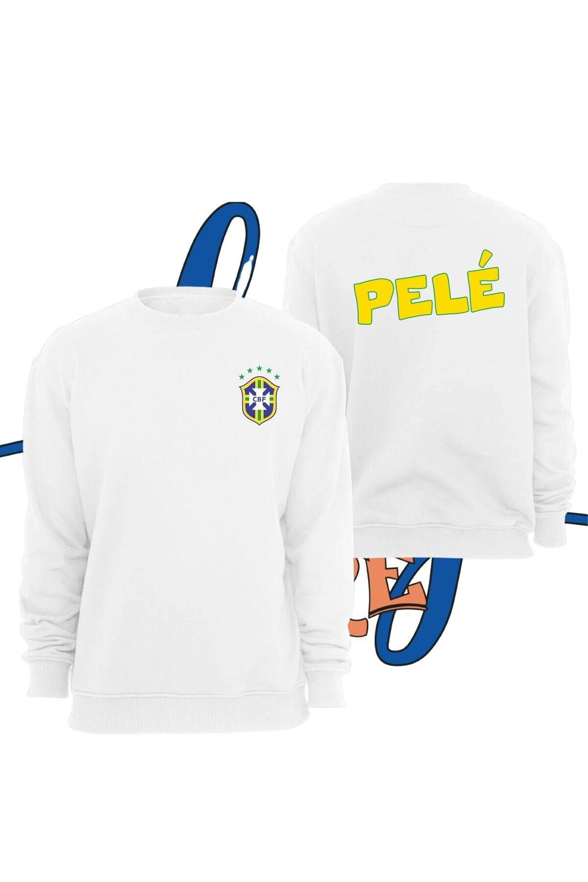 Pele Brazil Trendy Shirt, Pele Legend Soccer Unisex T-shirt Long Sleeve