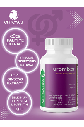 onnowell Uromıxon - Demir Dikeni, Lepidyum, L-sitrülin, L-karnitin, Ginseng I...