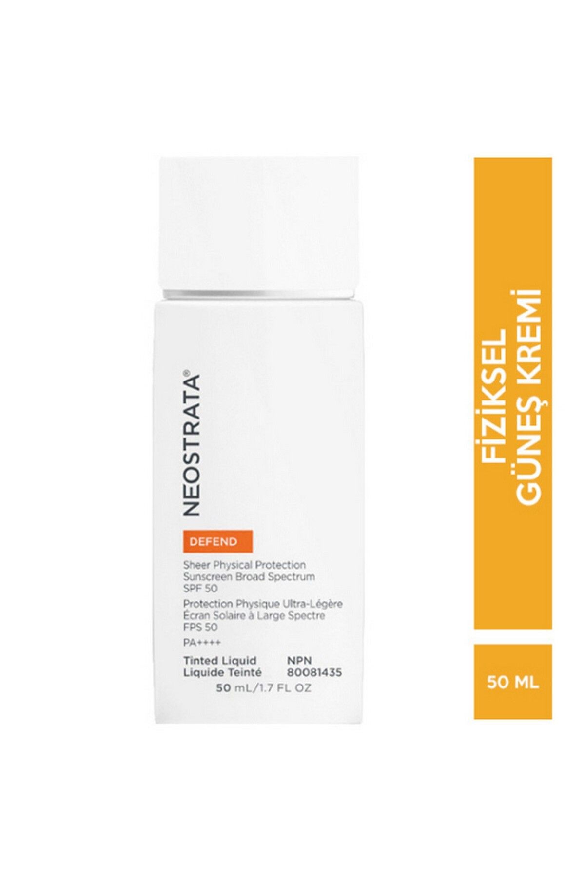 NeoStrata-Defend Transparent Physical Sunscreen - SPF 50 Pa, 50ml 1