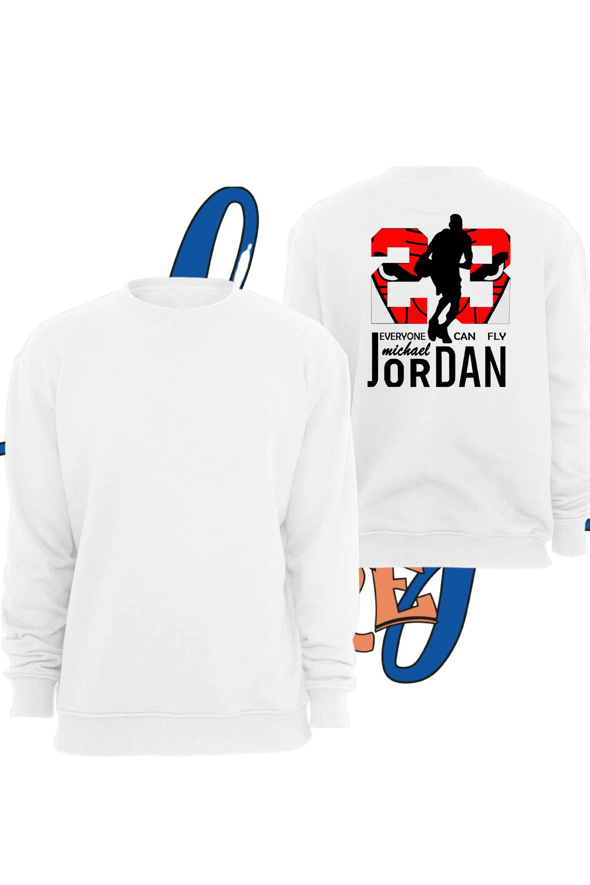 White jordan best sale 23 jersey