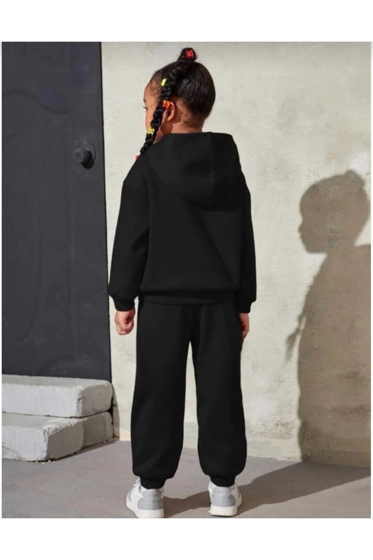 Childrens black deals tracksuit