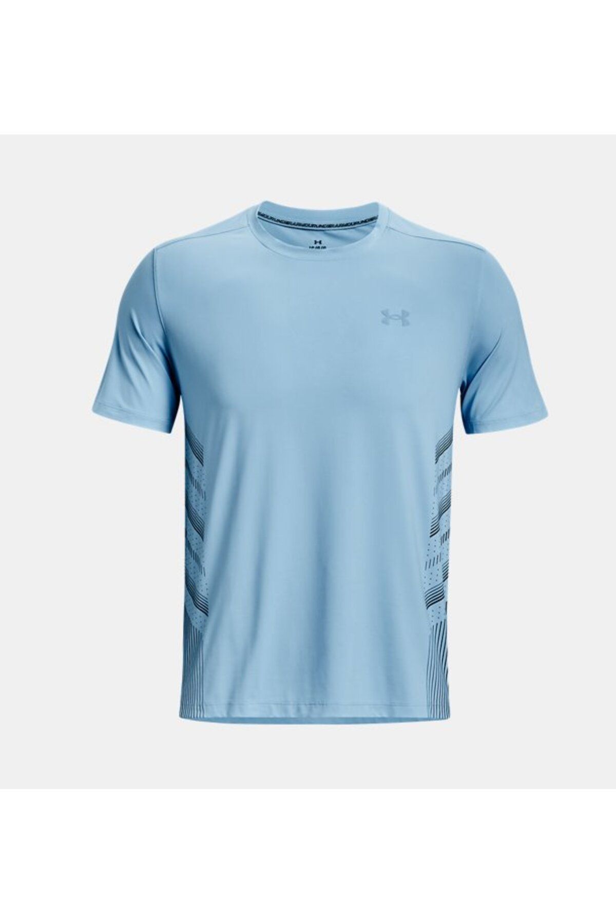 تی شرت آبی مردانه آستین کوتاه لیزر در UA 1376518 490 Under Armour