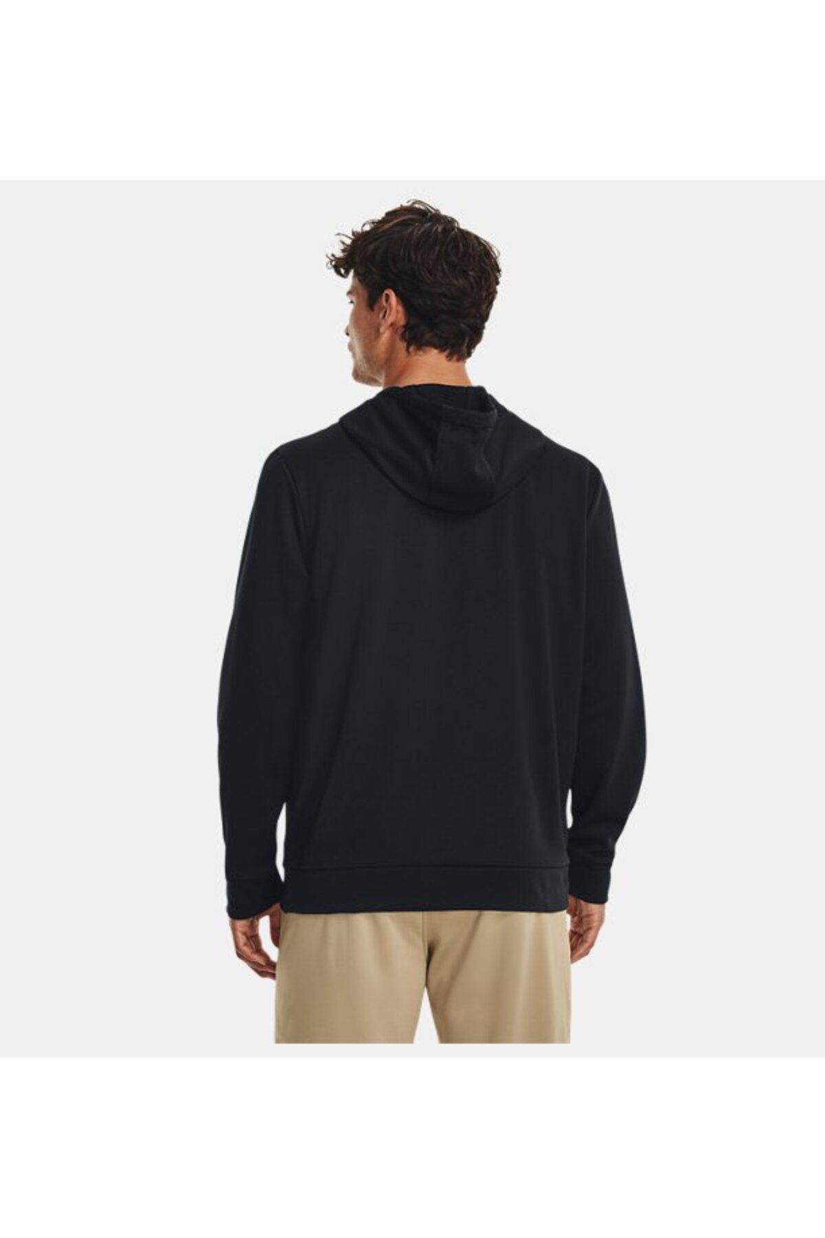 سویشرت ورزشی مشکی مردانه آرم بزرگ Armor Fleece® BIG HADED UPPER 1379743 001 Under Armour