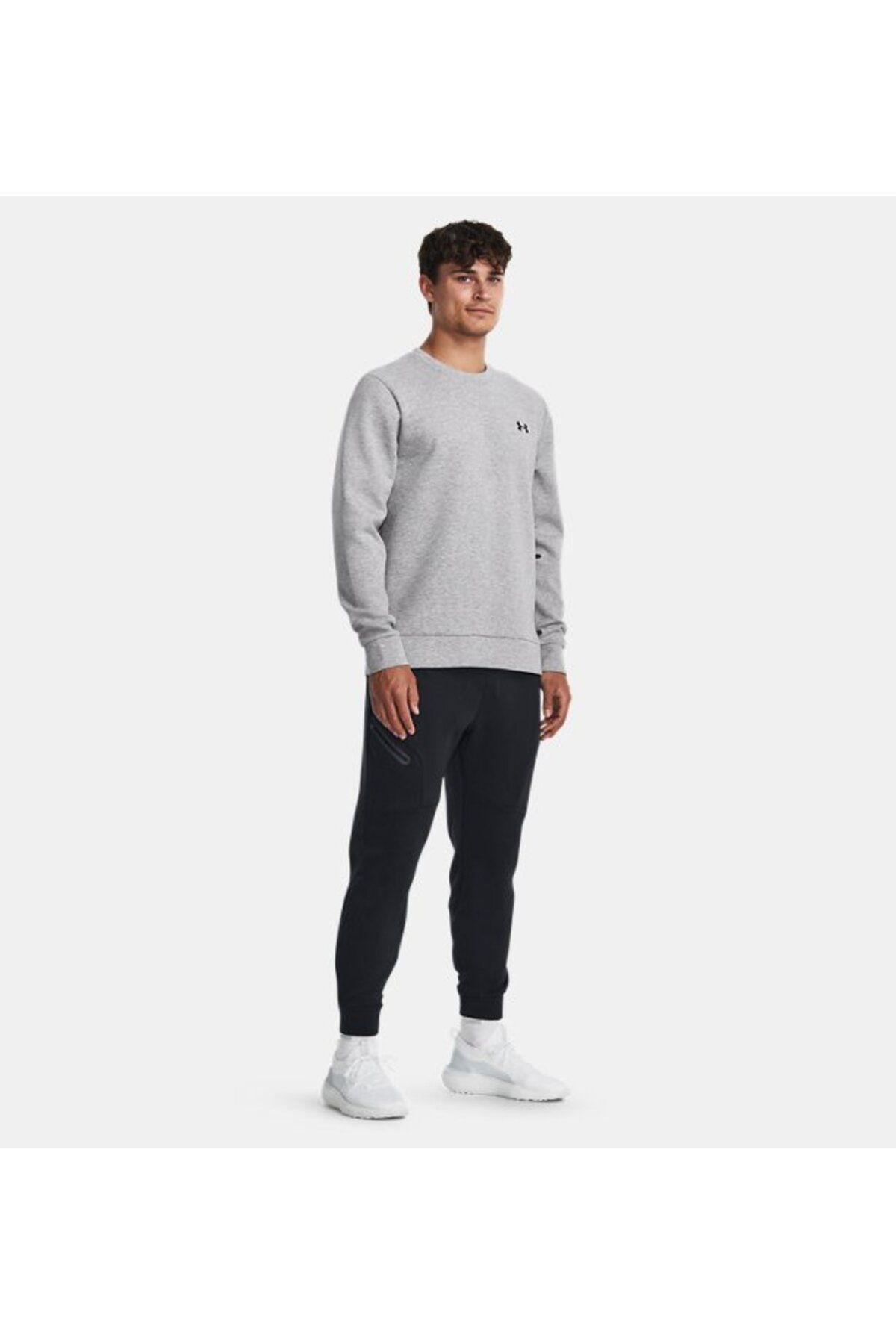 شلوار گرمکن ورزشی مشکی مردانه لباس های ناپایدار UA SIX 1379808 001 Under Armour