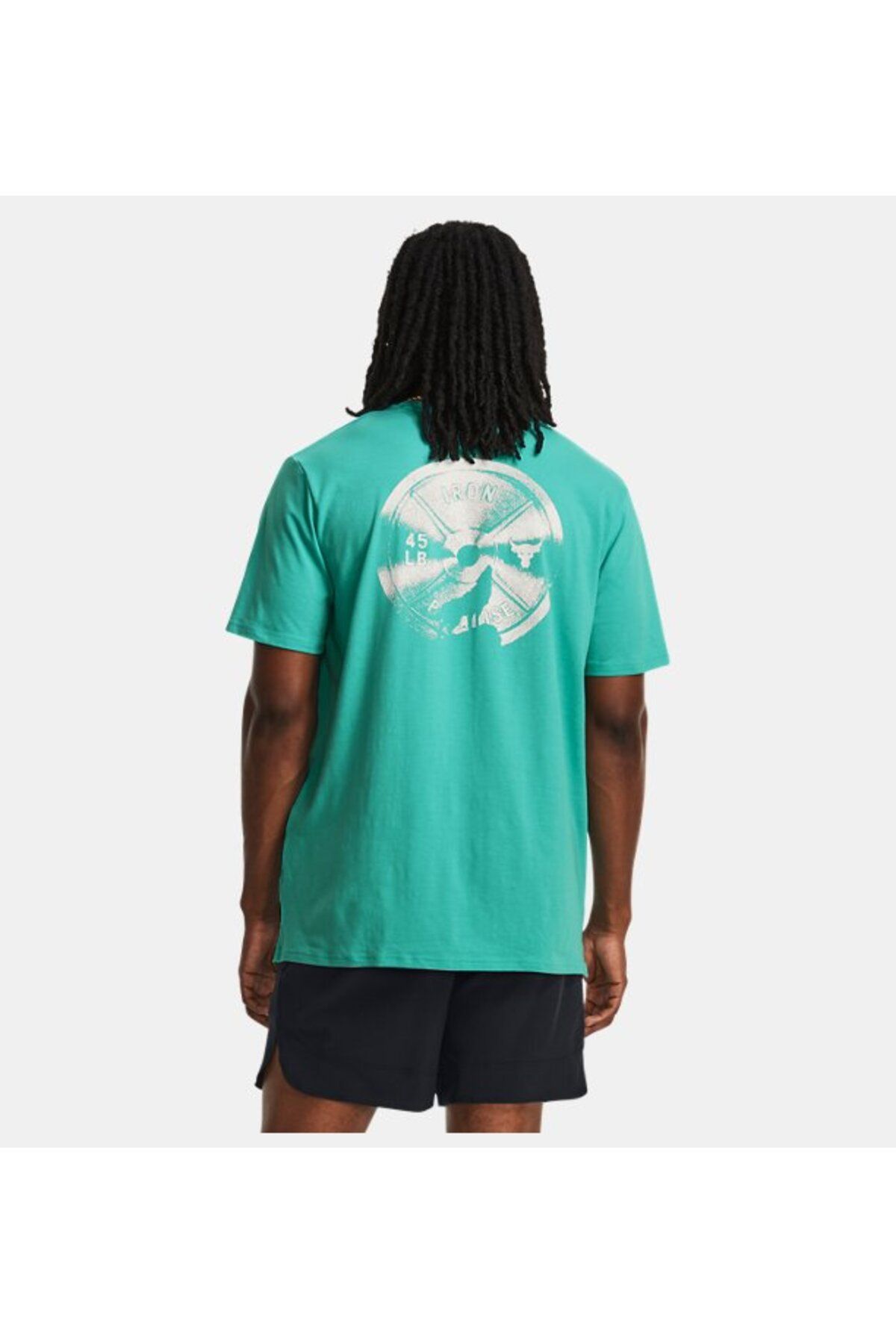 تی شرت سبز مردانه پروژه راک شبانه یقه آستین کوتاه 1379751 369 Under Armour