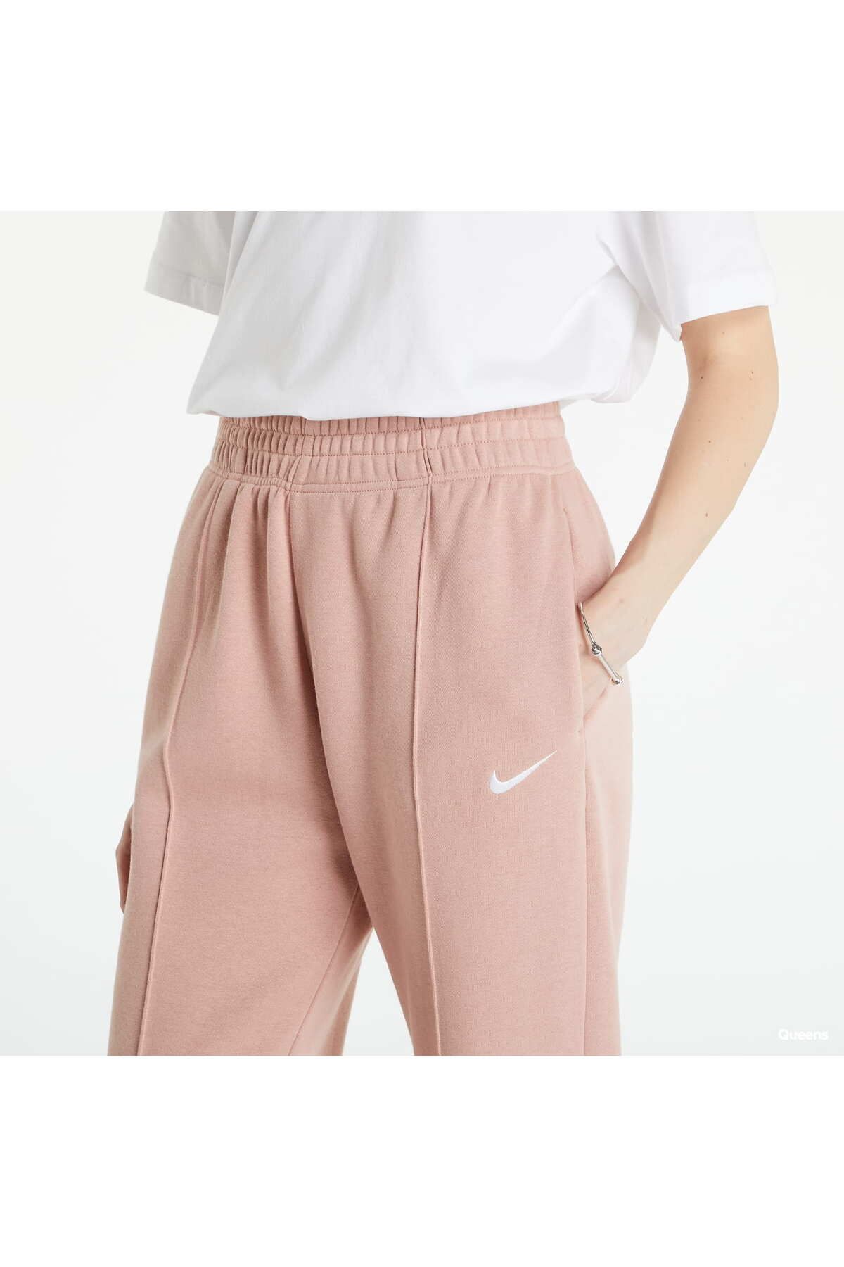 Nike Sports Sweatpants - Pink - Normal Waist - Trendyol