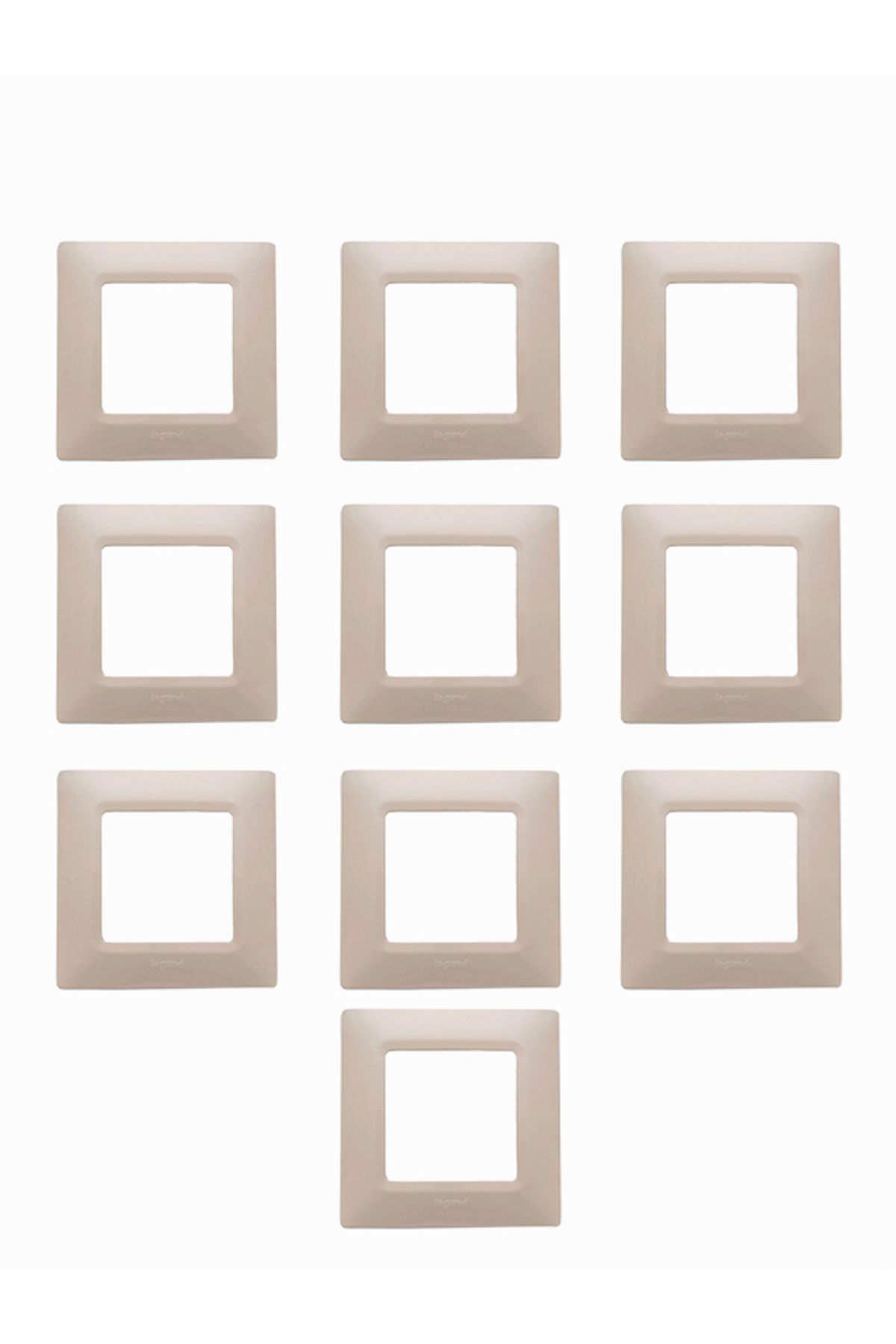 Legrand-Beige Salbei Single Frame - Pack of 10 1