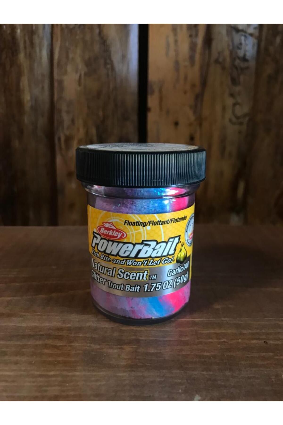 Berkley / PowerBait Natural Glitter Trout Bait, Garlic