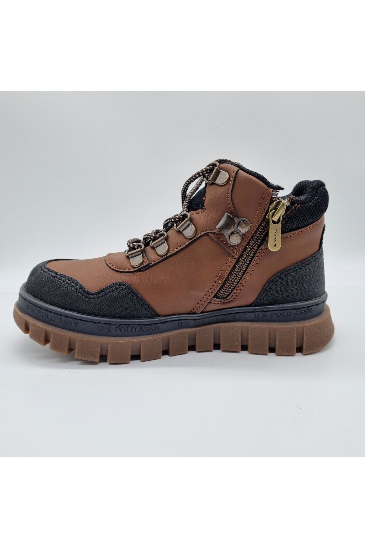 U.S. Polo Assn.-Non-Slip Rubber Sole Sturdy Stitched Water Resistant Winter Boots 3