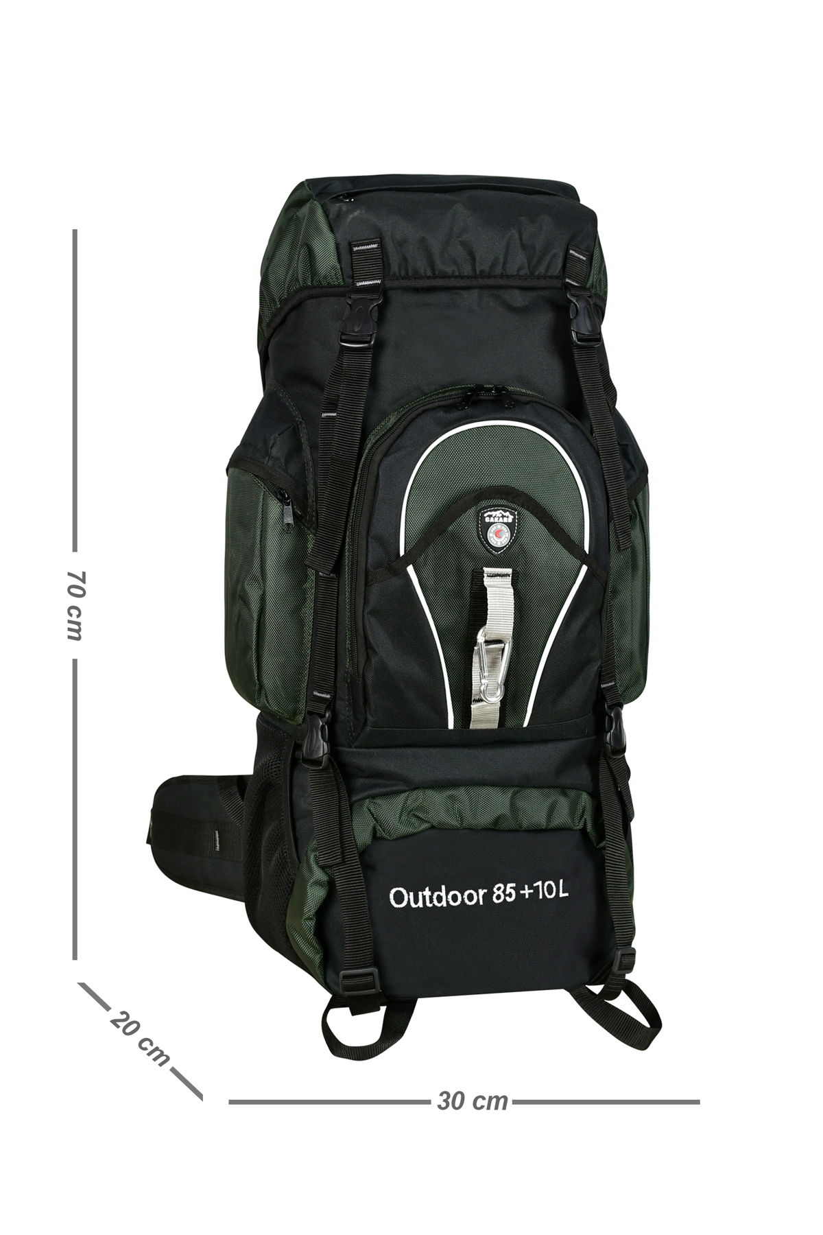 MOUNTAINEER BACKPACK OUTDOOR 85+10LT